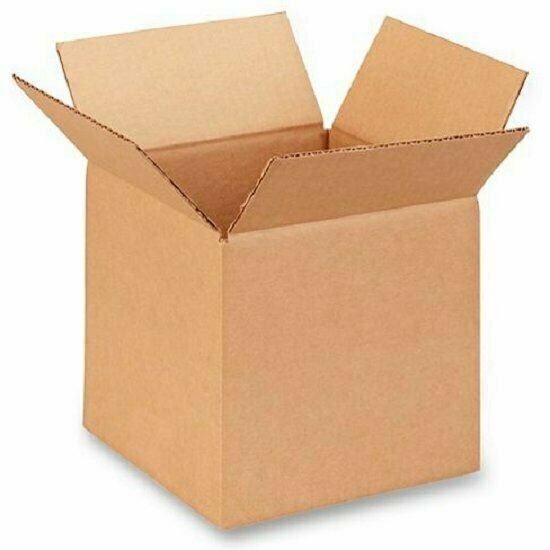 100 8x8x8 Cardboard Paper Boxes Mailing Packing Shipping Box Corrugated Carton
