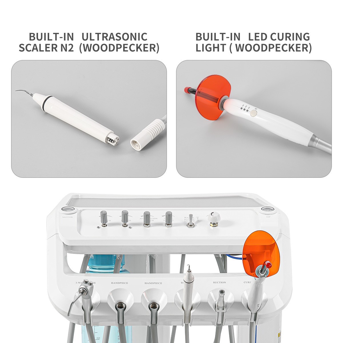 US Woodpecker Dental UDS-P Ultrasonic Piezo Scaler Handpiece Scaling+Perio+Endo