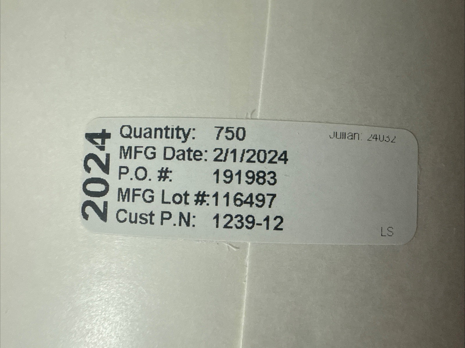 2 Rolls 4×8 Direct Thermal Shipping Labels – 750 per roll NEW Open Box