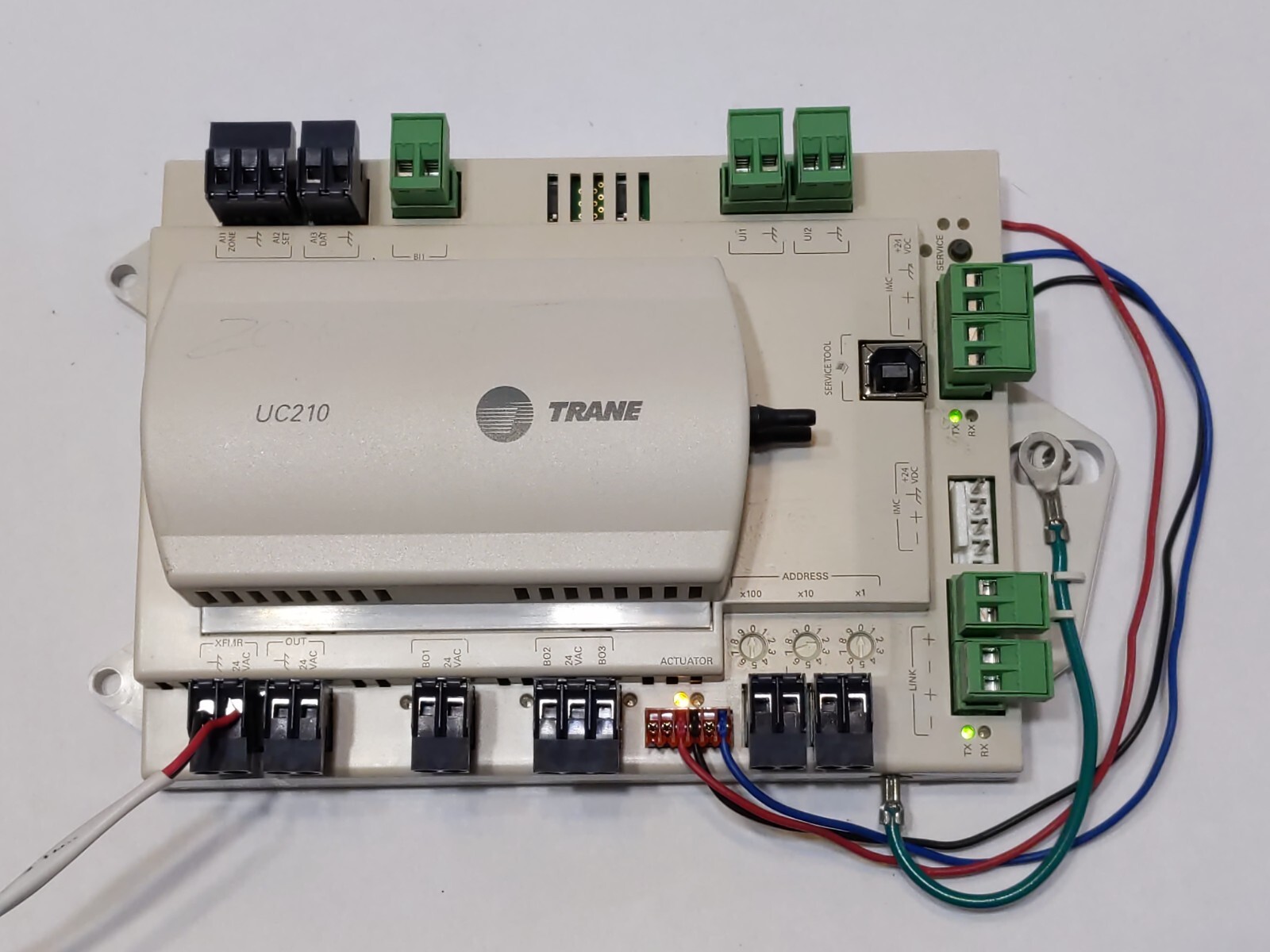 Trane UC210 X13651610010 VAV Controller, BMUC210AAA0100011-Returns Accepted