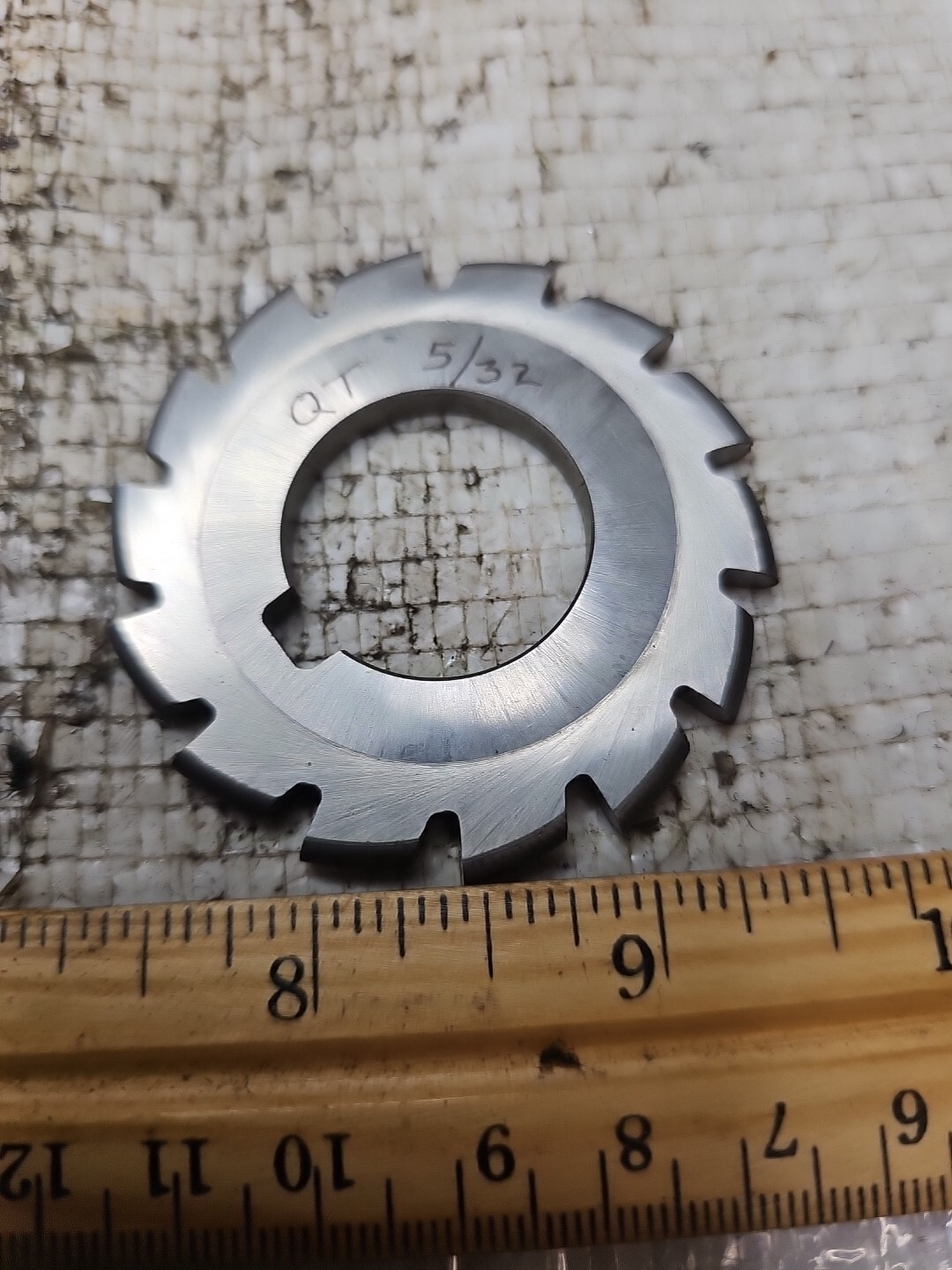 UNION TOOL 2.25″ x 5/32″ x 1.00″ CONVEX 5/32 DIA Side Milling Cutter HSS