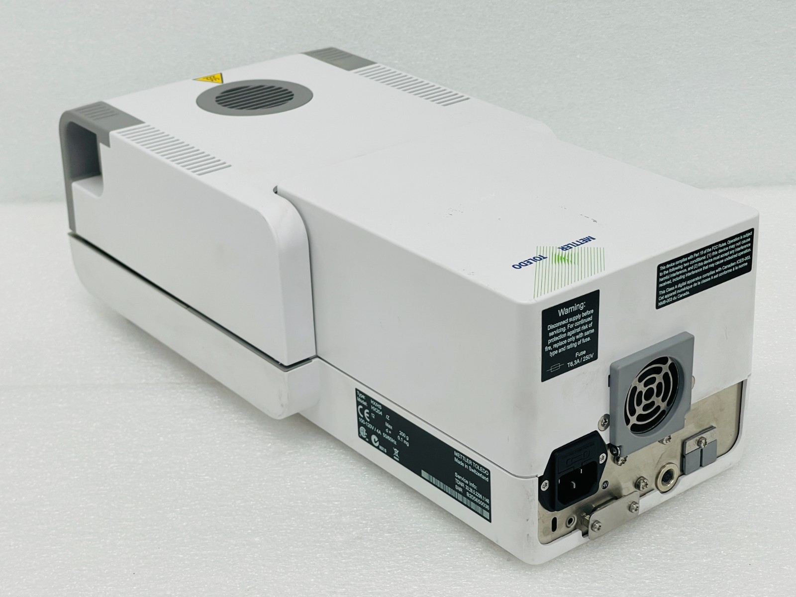 USED – Mettler Toledo HX204 Moisture Analyzer With Power Cord – 30 Days Warranty