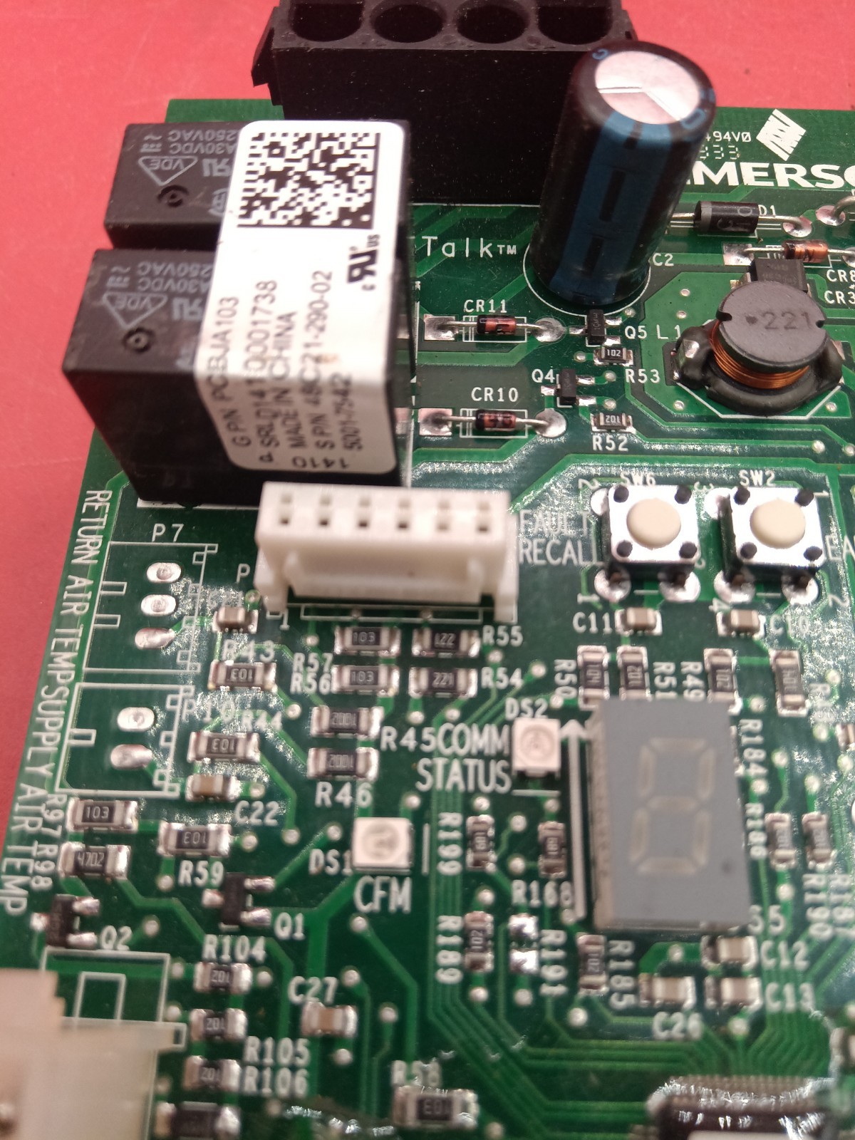 Emerson 48C21-290-02 Air Handler Control Board Goodman PCBJA103