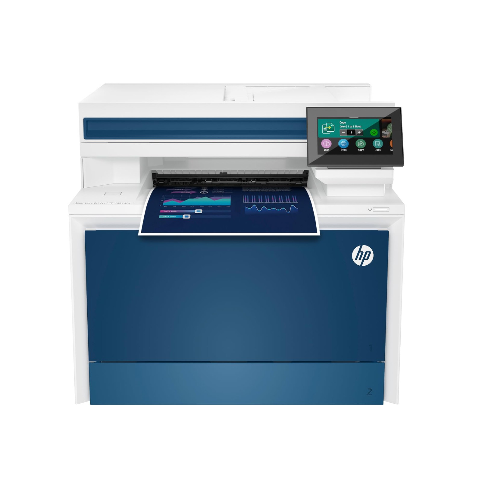 HP Color Laserjet Pro MFP 4301fdw Wireless All-in-One Color Laser Printer, Scann