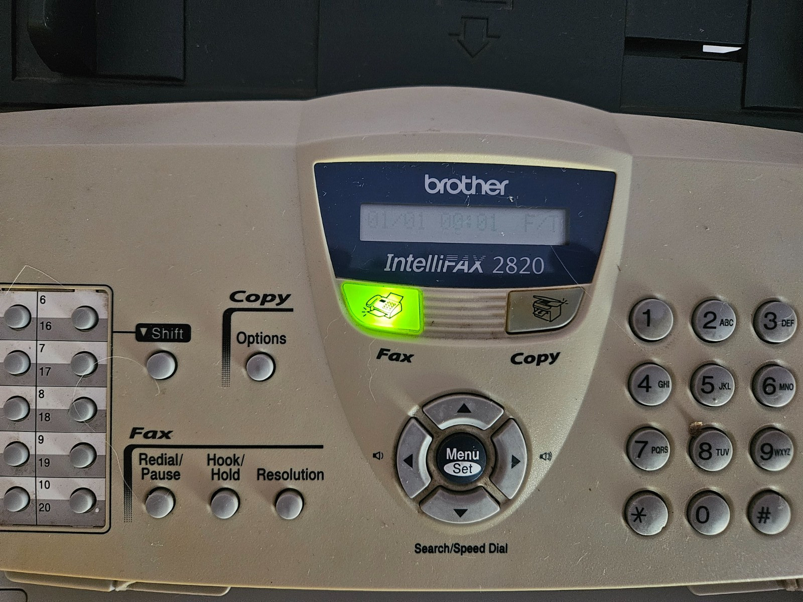 Brother IntelliFAX 2820 All in One Laser Fax Machine Printer Copier
