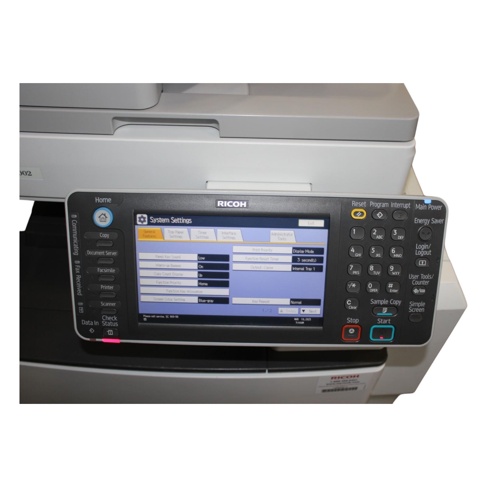 Ricoh Aficio MP 4002 Laser Mono A3 MFP Printer Copier Scanner 40PPM MP 5002