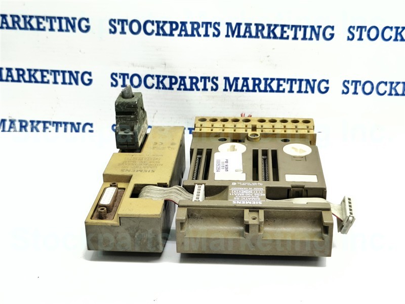 Siemens 6ES5 700-8MA11 Simatic S5 Bus Module w/ 6ES5 316-8MA12 Interface Module