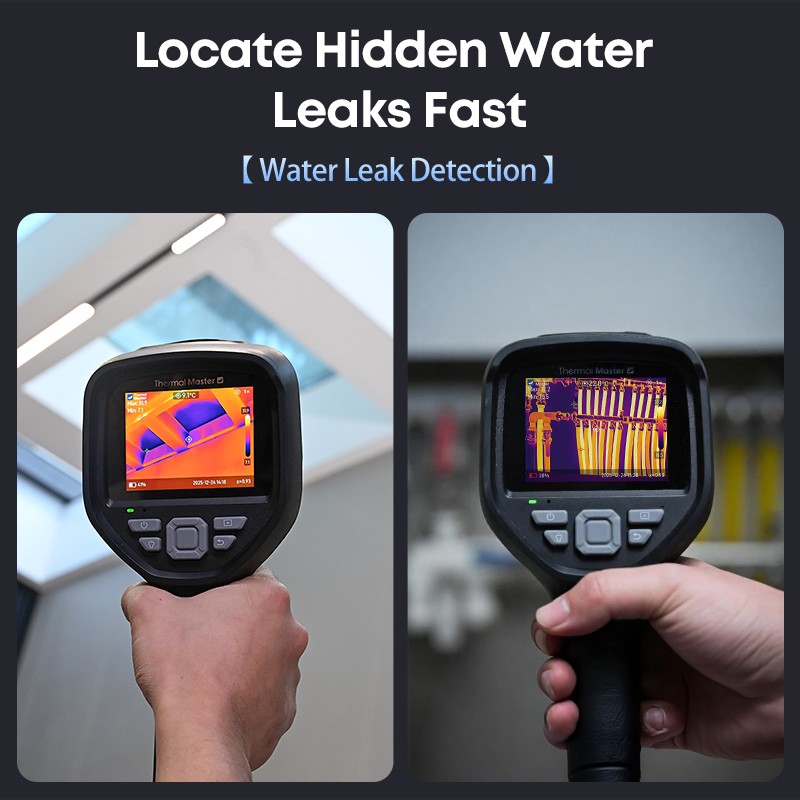 THOR002 Handheld Thermal Imager 3.5″ IPS Screen 512×384 X³IR Resolution 550℃ 32G