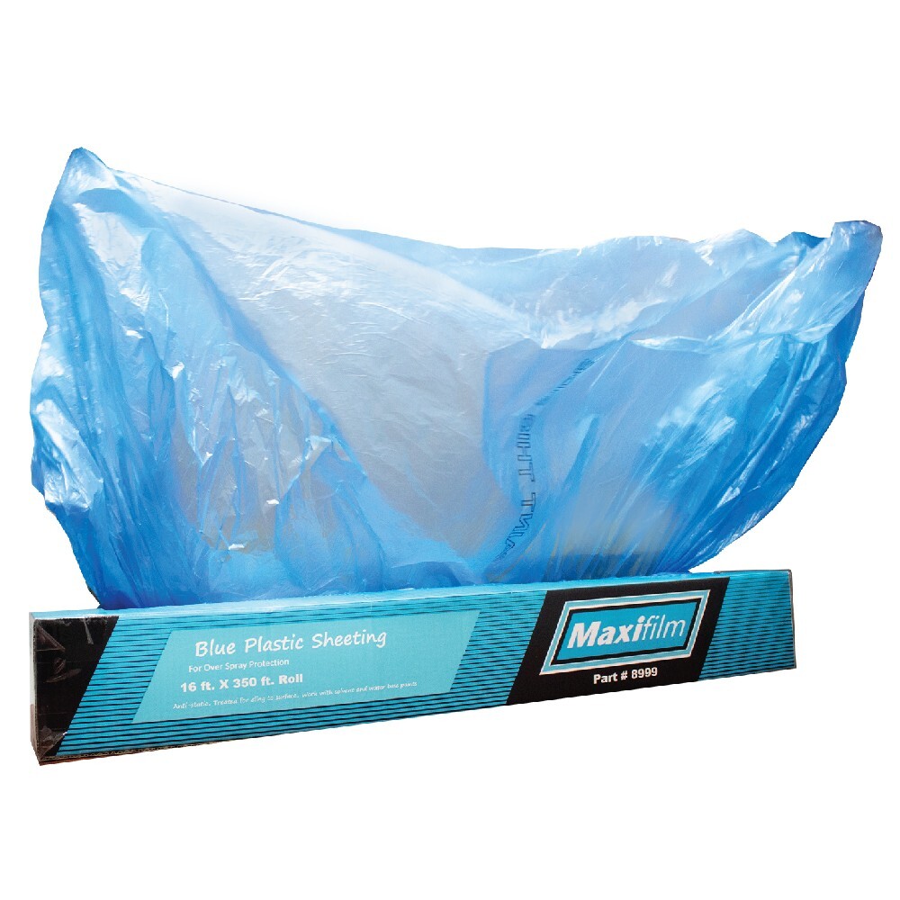 16ft x 350 ft MaxiFilm Blue Plastic Sheeting Roll