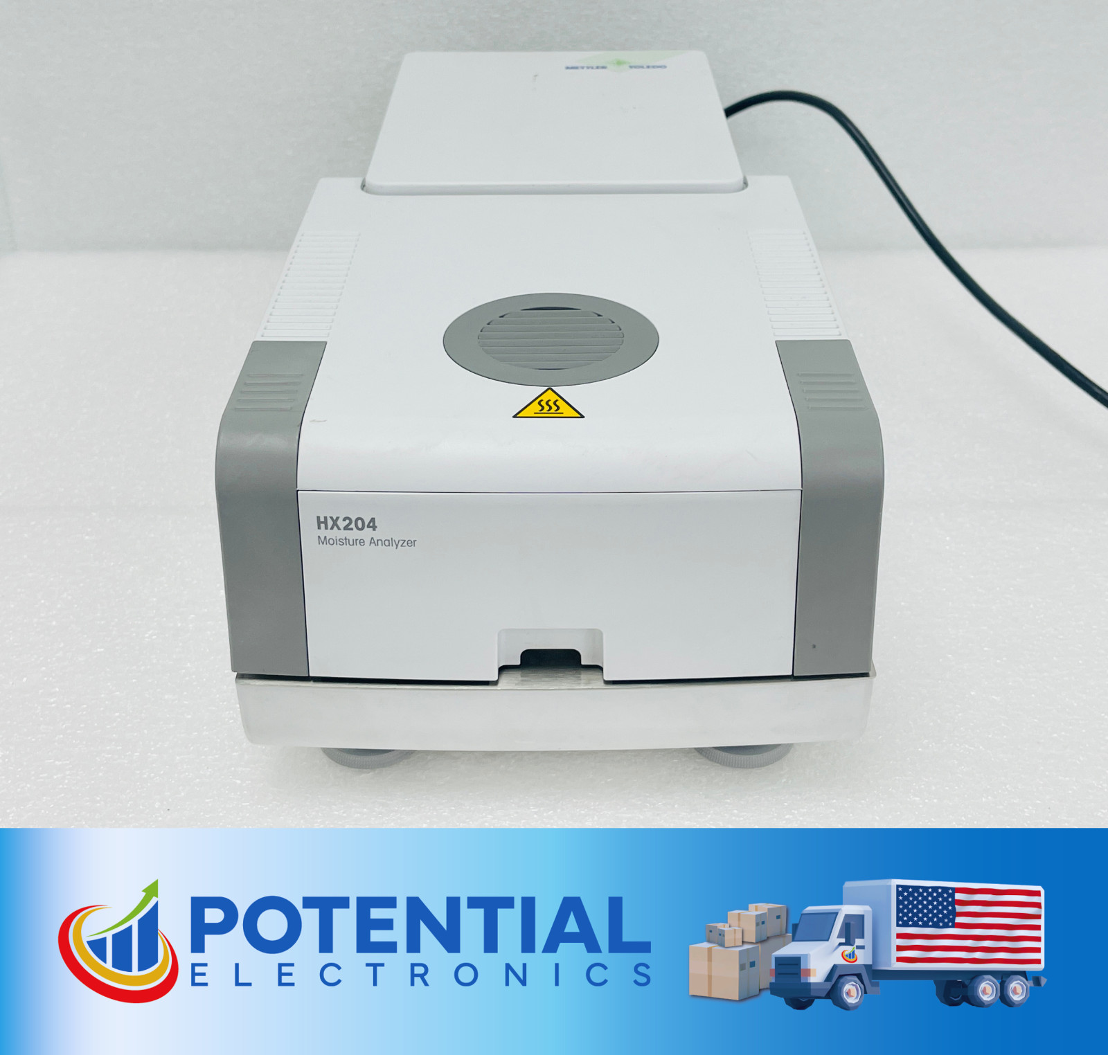USED – Mettler Toledo HX204 Moisture Analyzer With Power Cord – 30 Days Warranty