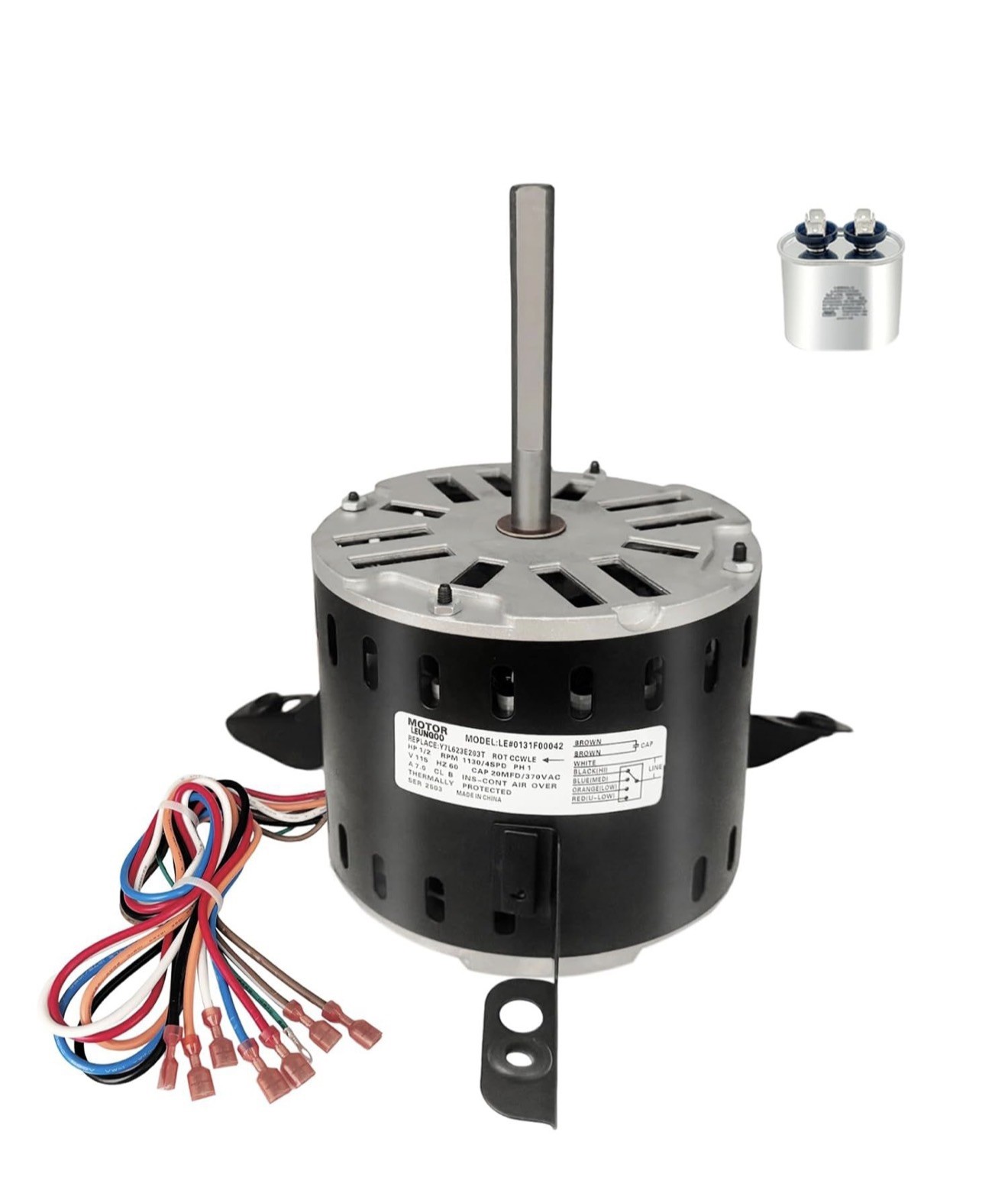 0131F00042SP Blower Motor Goodman Amana Janitrol 1/2HP 115V 1130RPM