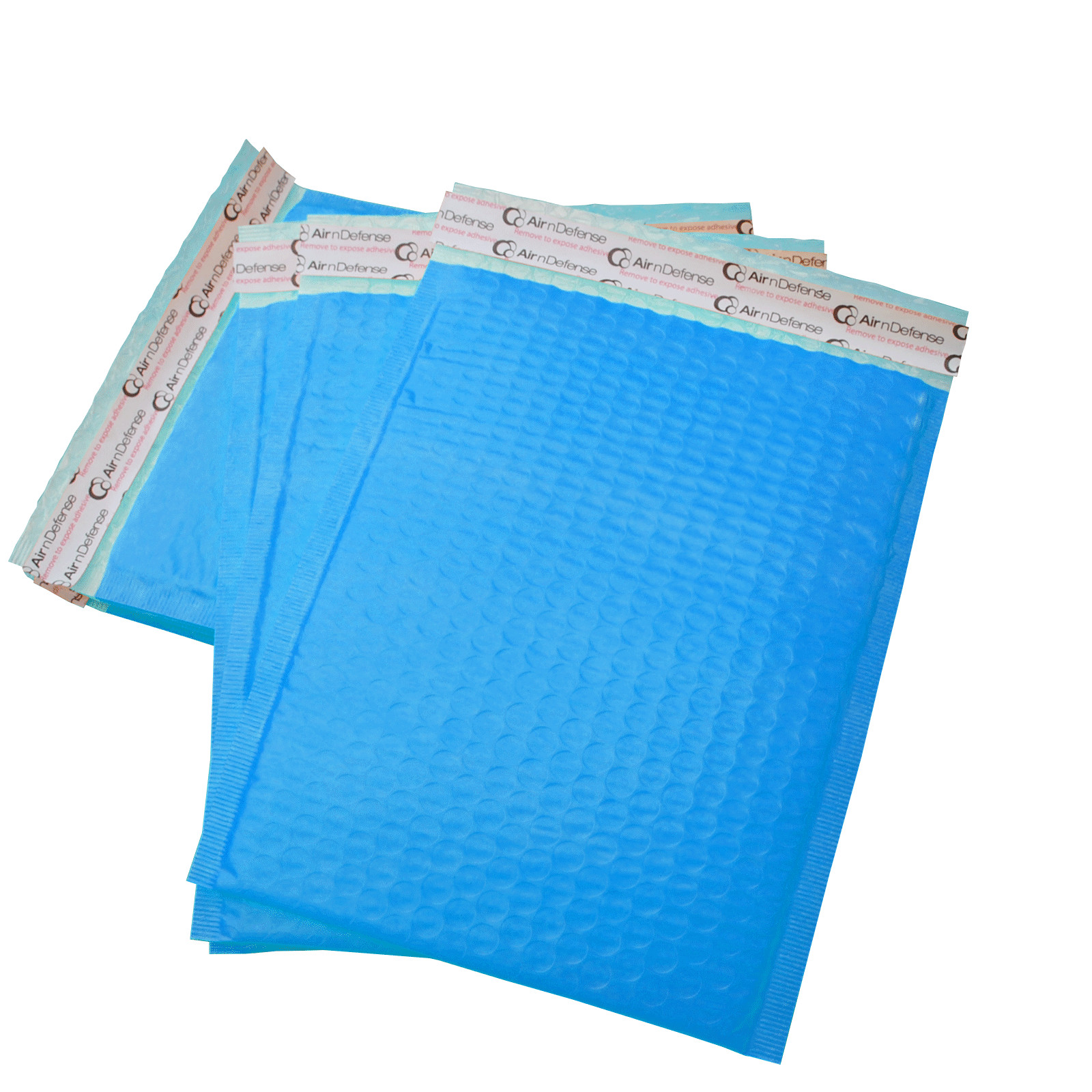 AirnDefense #2 8.5×12″ Colored Poly Bubble Mailers Shipping Padded Envelopes