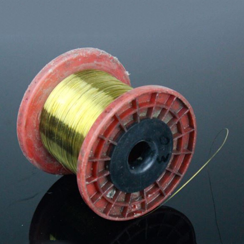 H62 Pure Cu Copper Wire Brass Wire 0.3/0.5/0.8/1/1.5mm-4mm Uncoated Cable Line