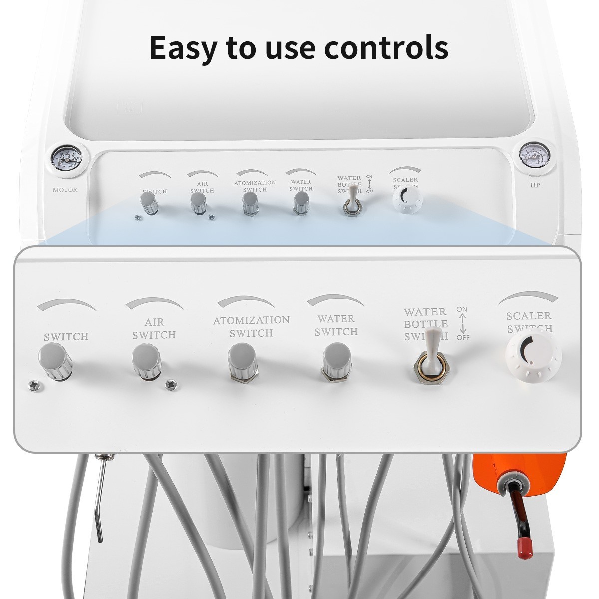 US Woodpecker Dental UDS-P Ultrasonic Piezo Scaler Handpiece Scaling+Perio+Endo