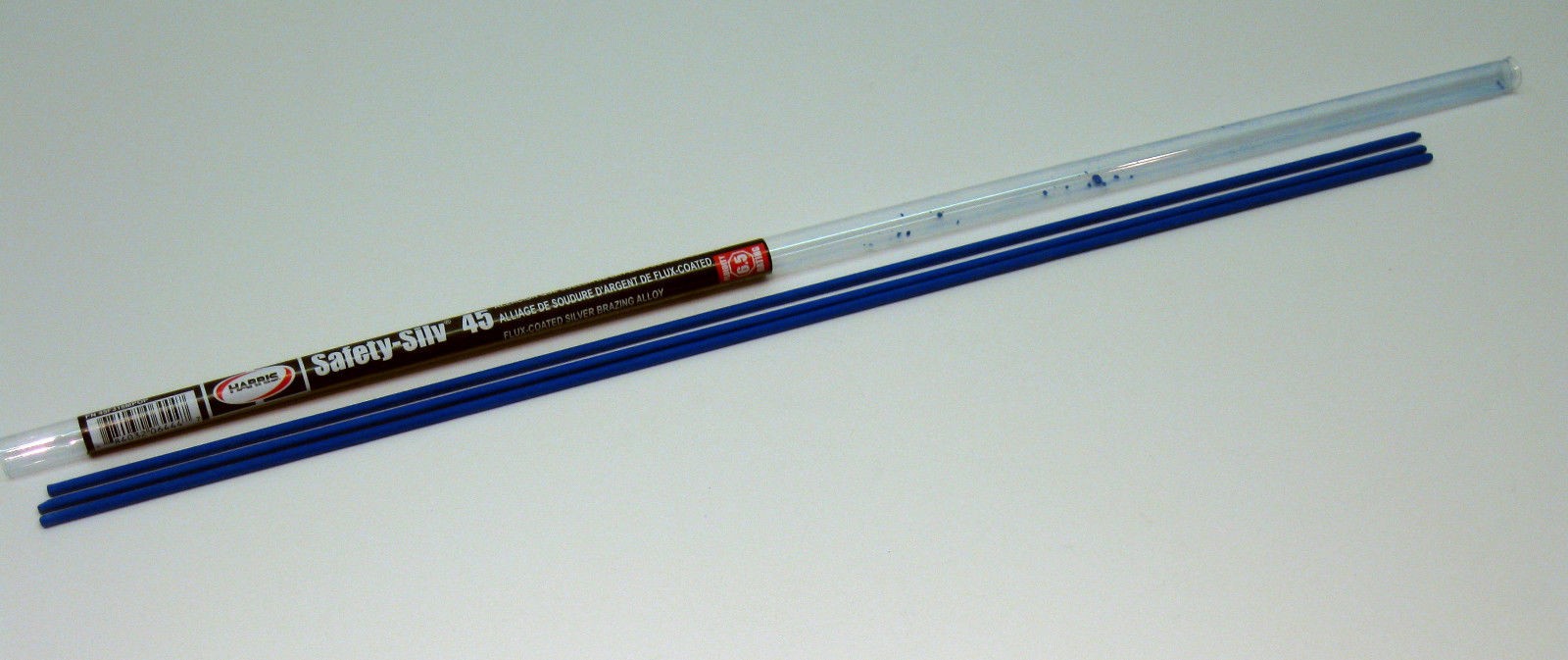 45F318MPOP Harris Safety-Silv 45 45% Flux Coated Silver Brazing Alloy 3 Sticks
