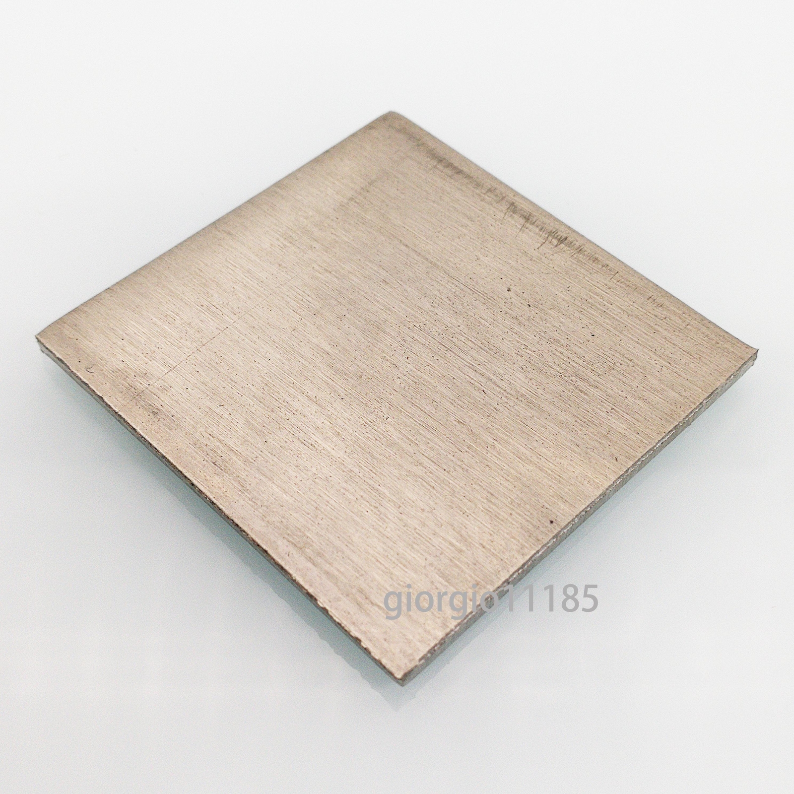 NJ STOCK 1mm ±10% x 50mm x 50mm N6 99.6% Pure Nickel Sheet Metal Plate