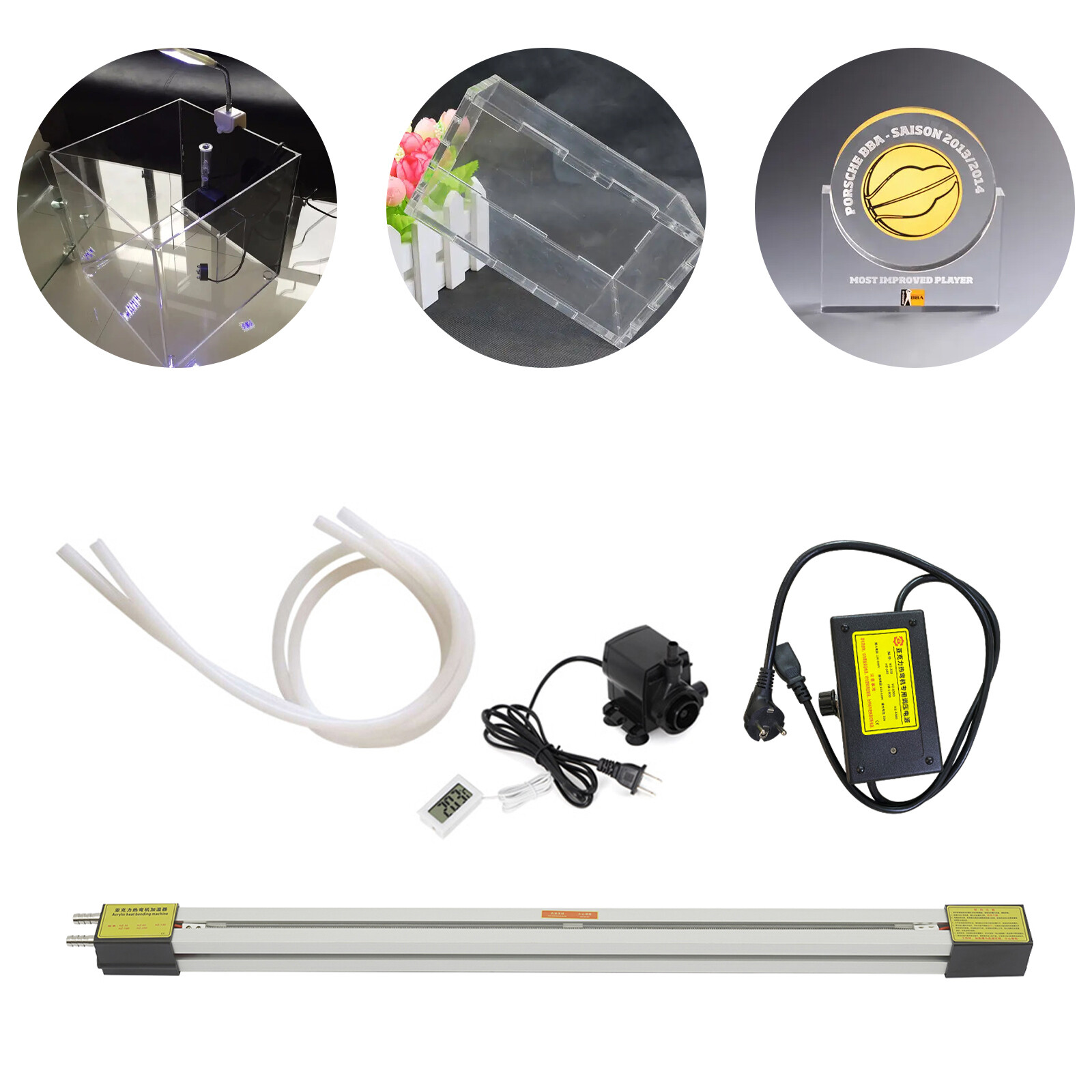 24″ Acrylic Plastic PVC Bending Machine Heater Hot Heating Bender Temp Adjust