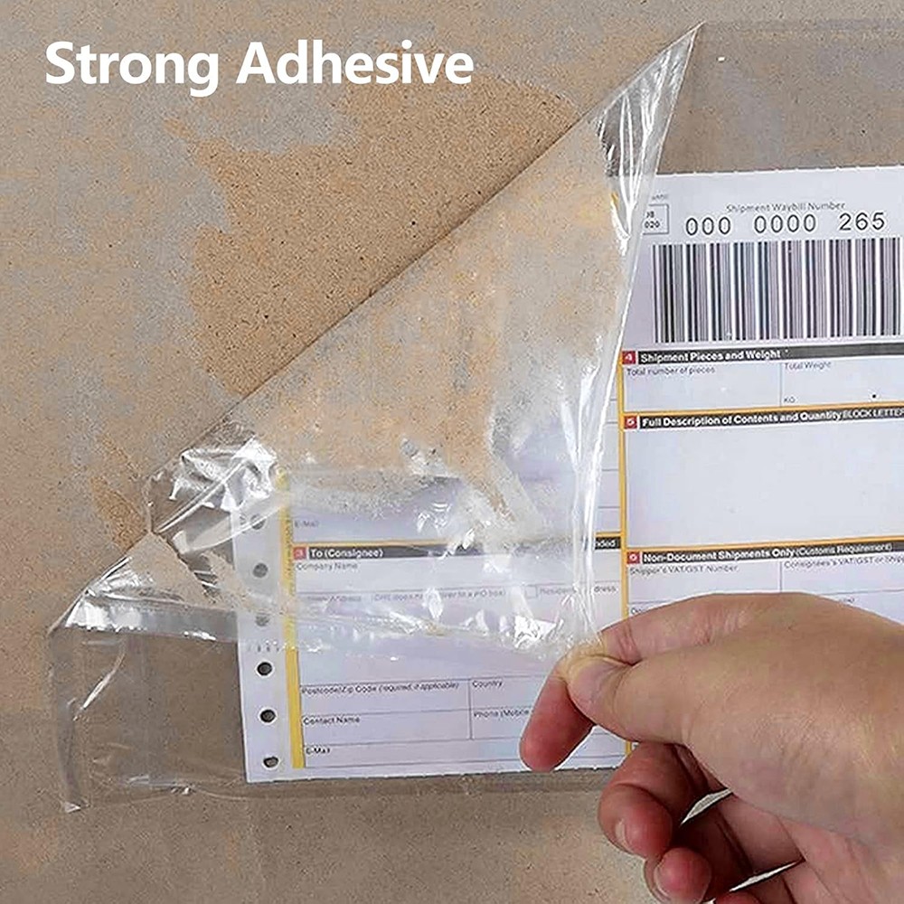 6″ x 9″ Clear Packing List Invoice Shipping Label Envelopes Pouches Bags 50-1000