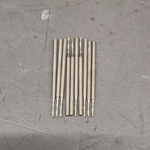 10 Egda .4575mm Micro Drills #77 HSS NEW Switzerland – 0.4575mm 0.4575 mm