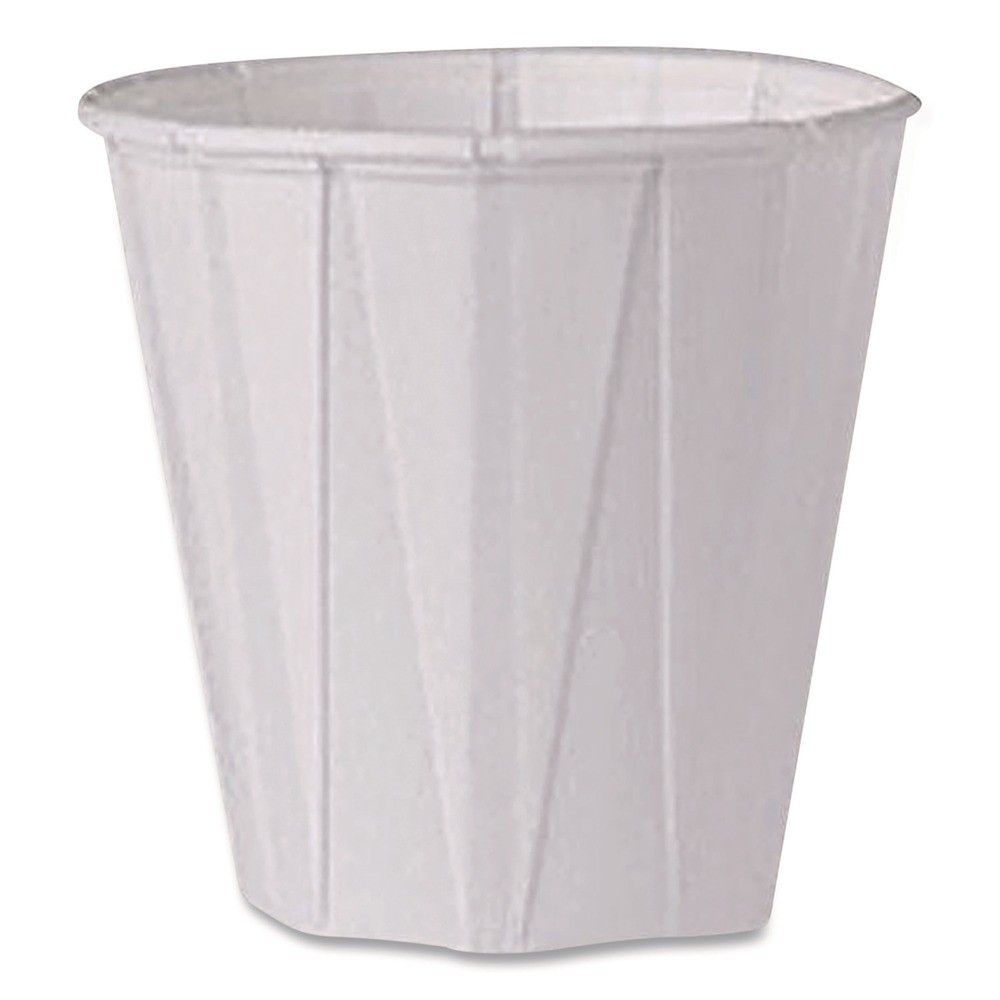 SOLO 450PK 3.5 oz Paper Portion Cups – White (100/PK) New