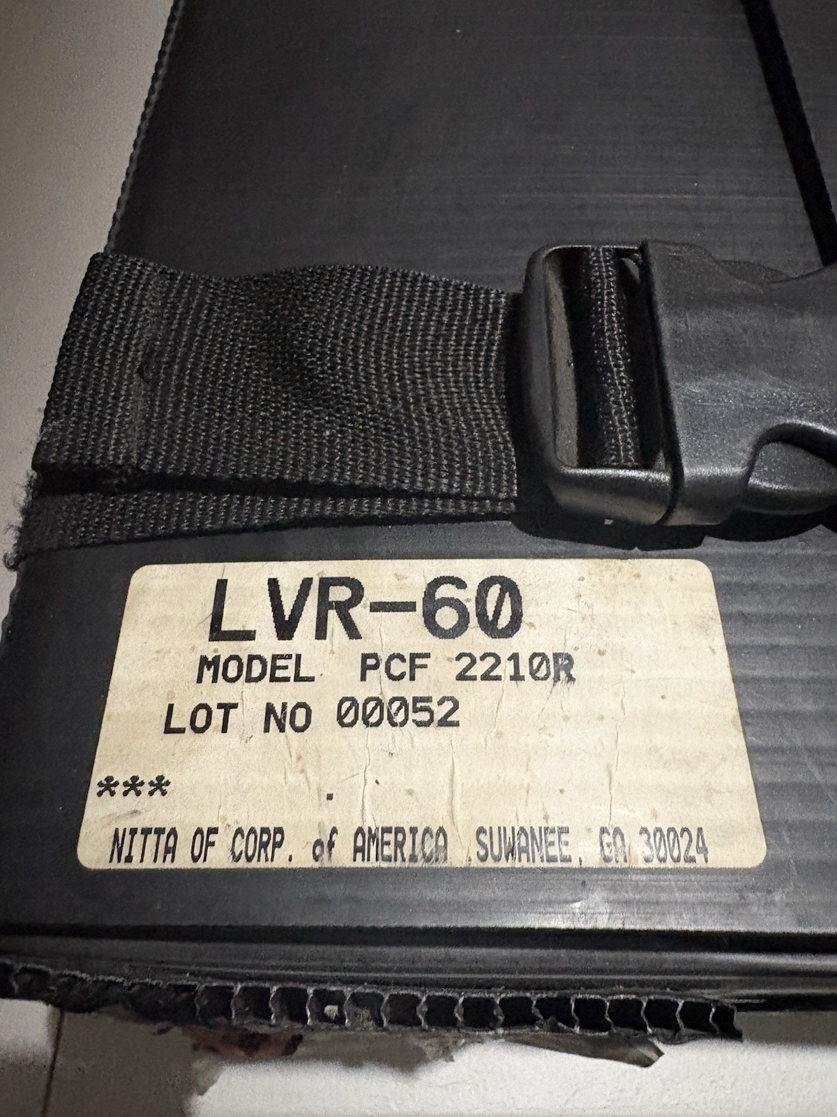 Nitta LVR-60 Belt Splicing System. Includes PCF-2210R And FP-200R. Used.