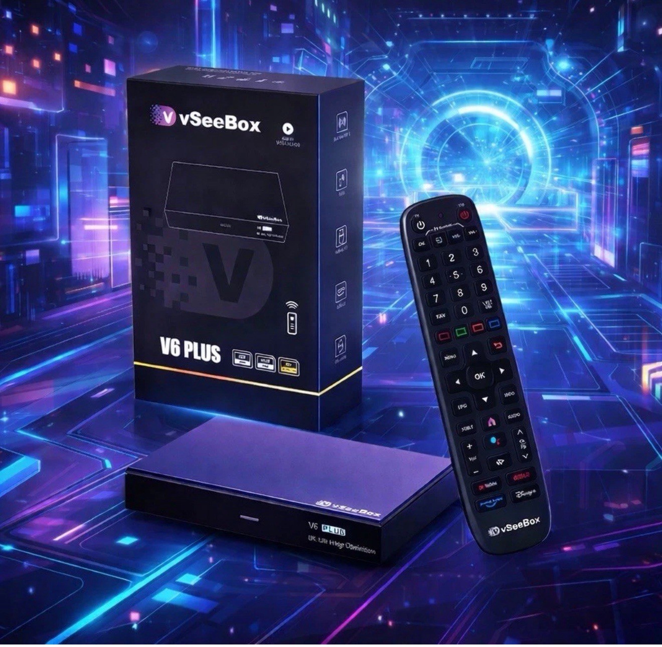vSeeBox V6 Plus – AUTHORIZED DISTRIBUTOR