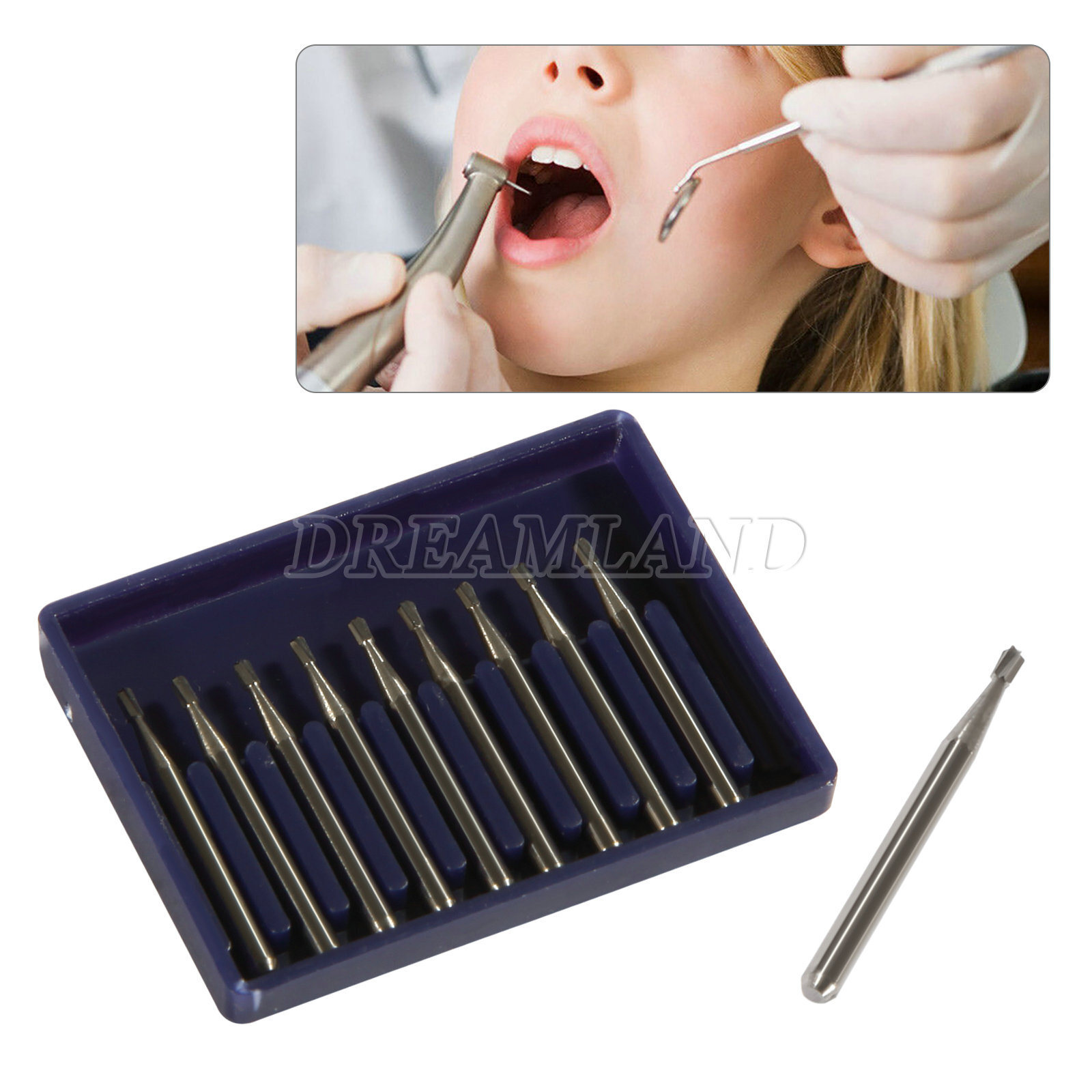 Dental Carbide Burs FG330 Pear 10/pk
