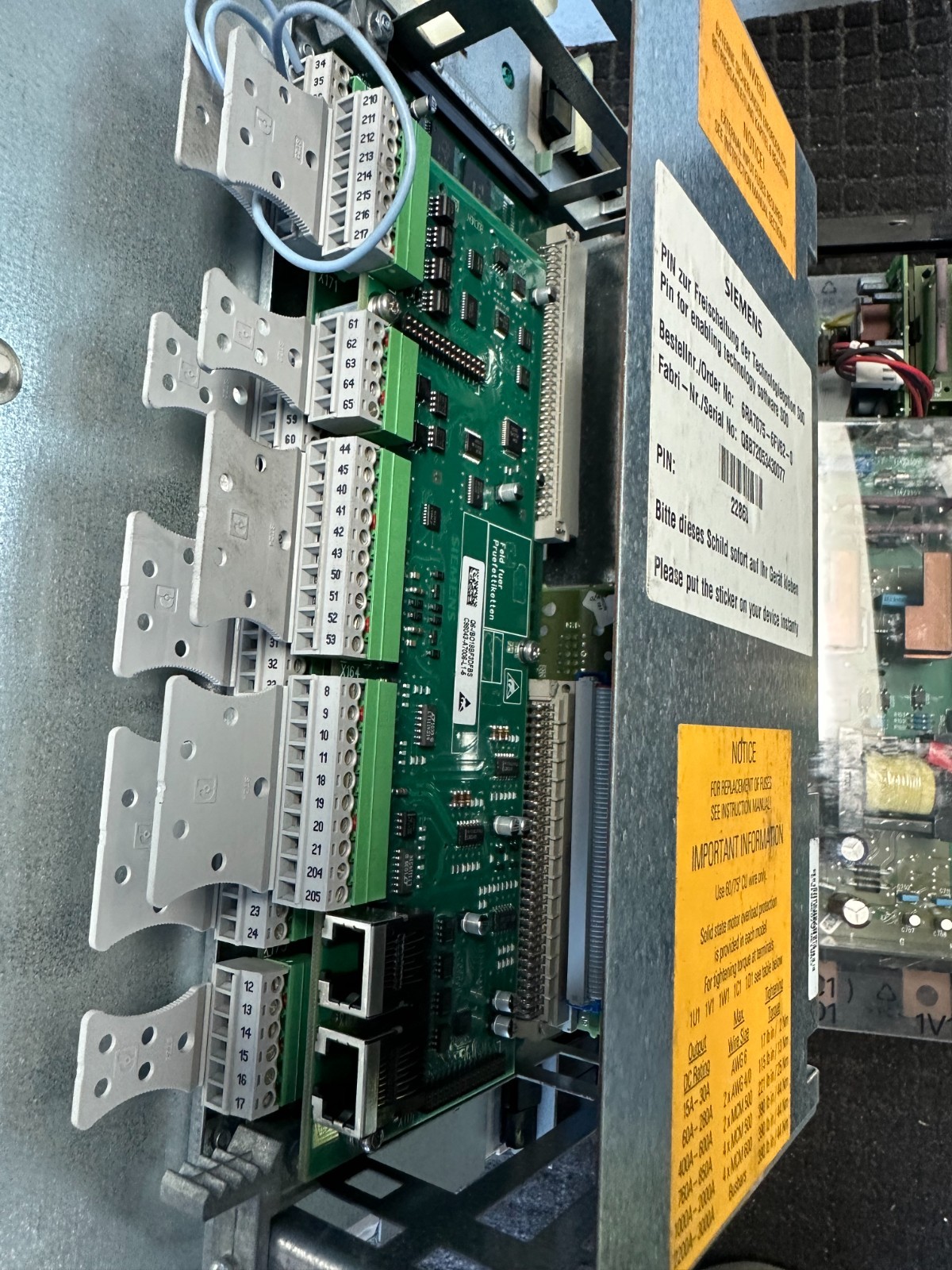 SIEMENS 6RA7075-6FV62-0-Z-30 Day Money Back-READ