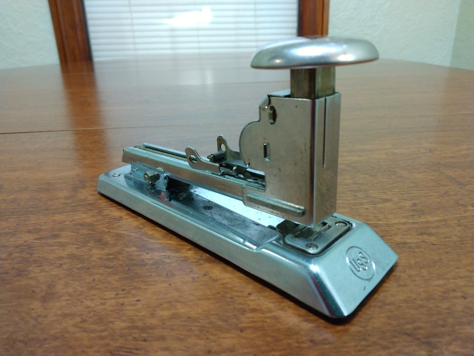 Vintage PILOT Stapler No. 402 United States Steel USS USA ACE Fastener Working