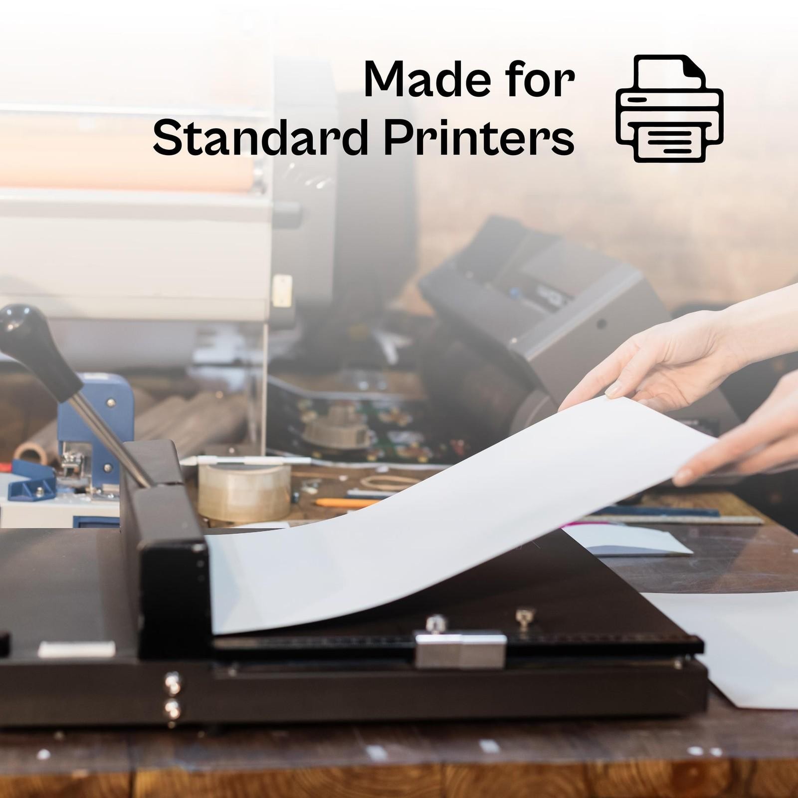 4″ x 3.3″ All Purpose White Laser Label Sheet – 1000 Sheets/6 Labels Per Sheet