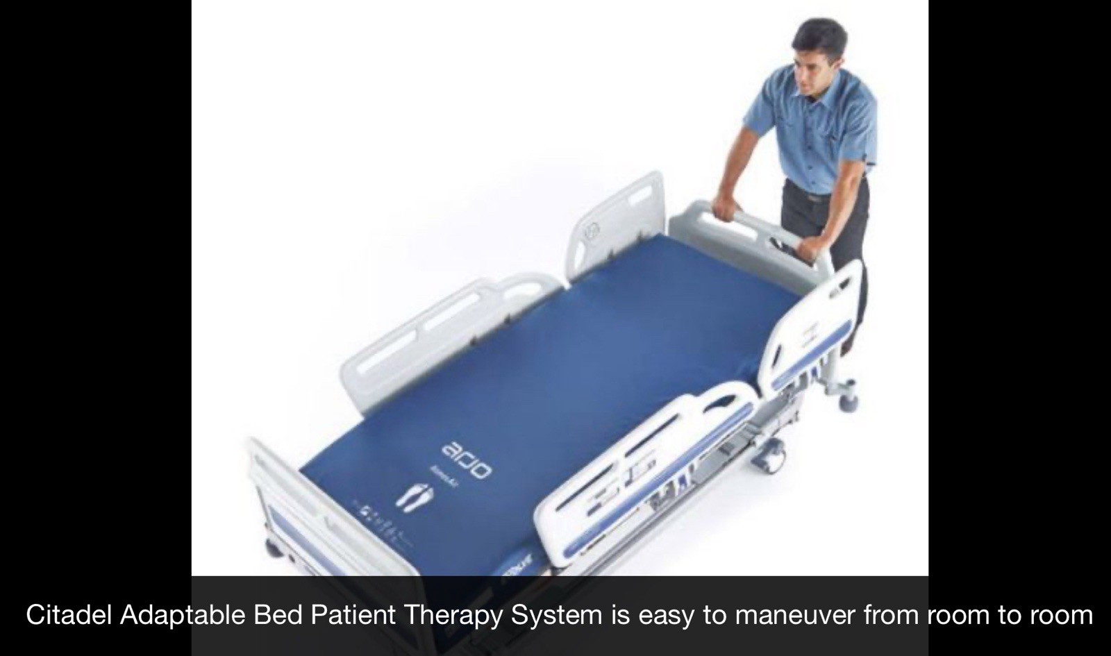 Arjo Citadel Patient Care Hospital Adaptable Therapy System Beds ArjoHuntleigh