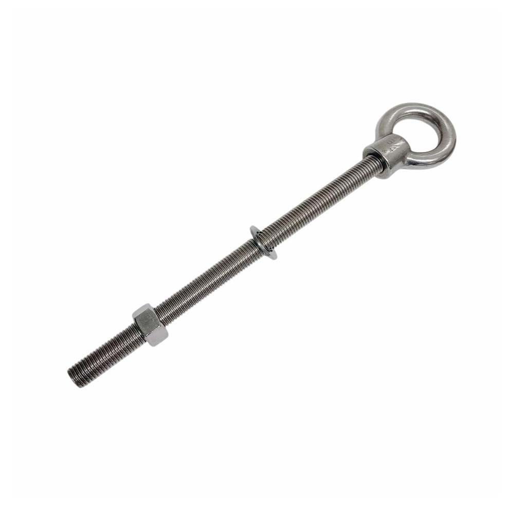 Marine Grade T316 Stainless Shoulder Eye Bolt 3/4″ x 12″, 4,700 lb WLL