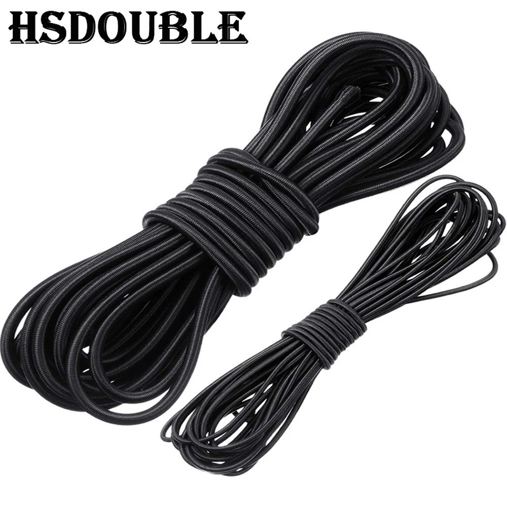 10M Multi-Use Elastic Bungee Cord Heavy Duty Shock Rope Tie Down Stretch Band