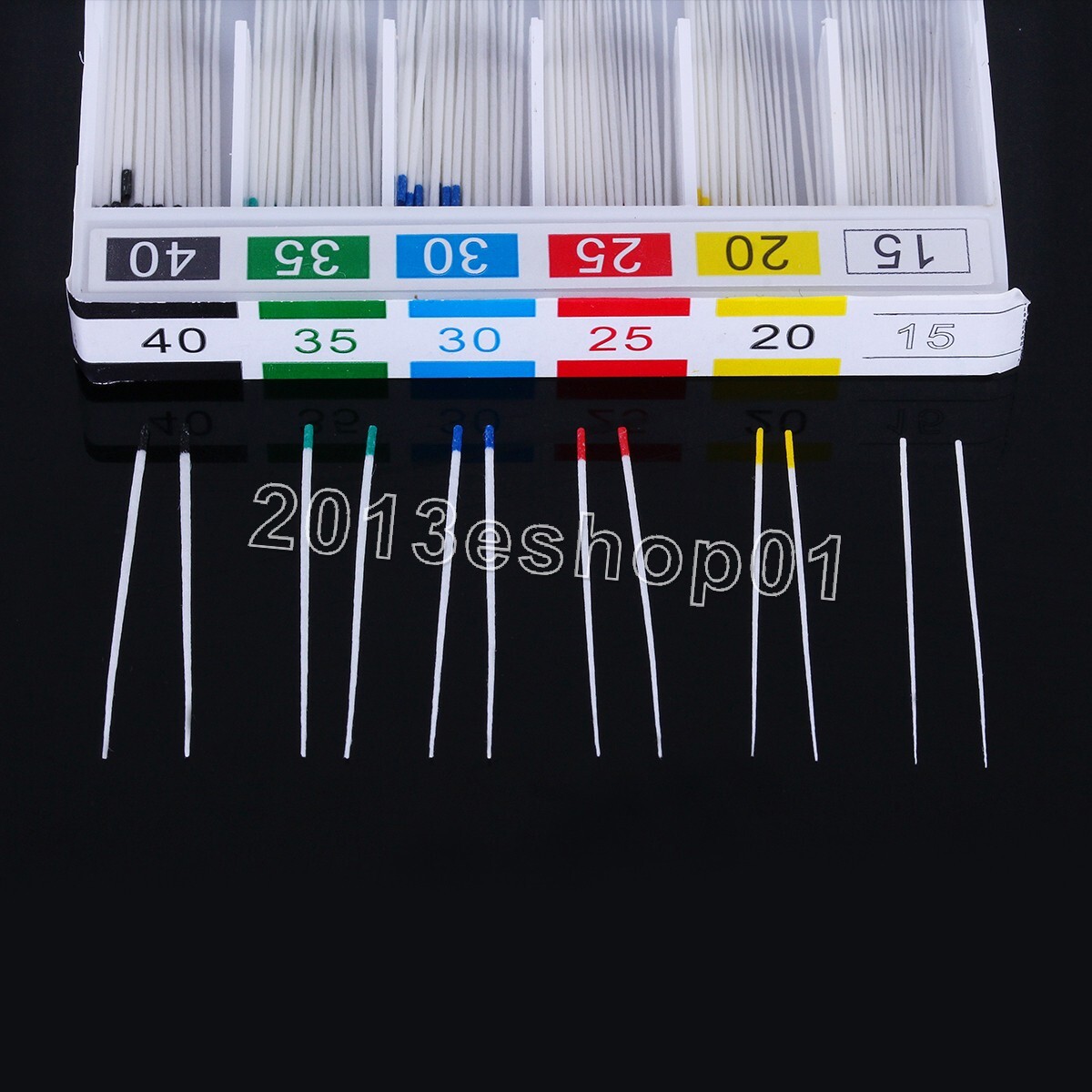 5Packs Dental Endo Root Canal Endodontic Absorbent Paper Points PP 0.02 15-40#
