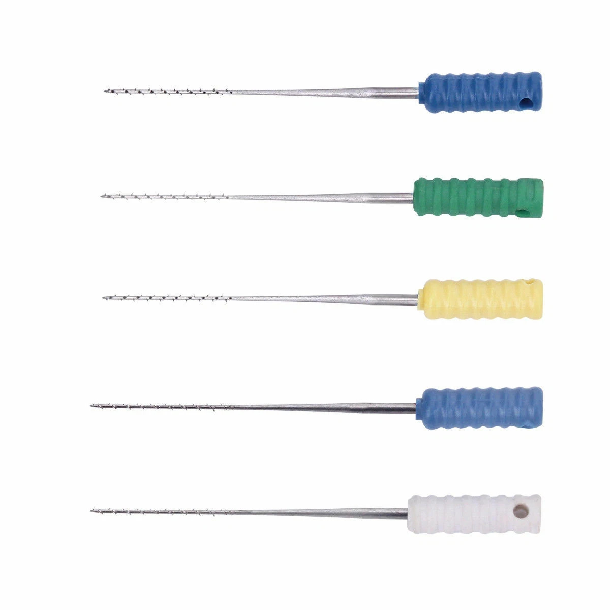 Dental Endodontic Root Canal Stainless Steel Barbed Broaches Needles 21mm/25mm