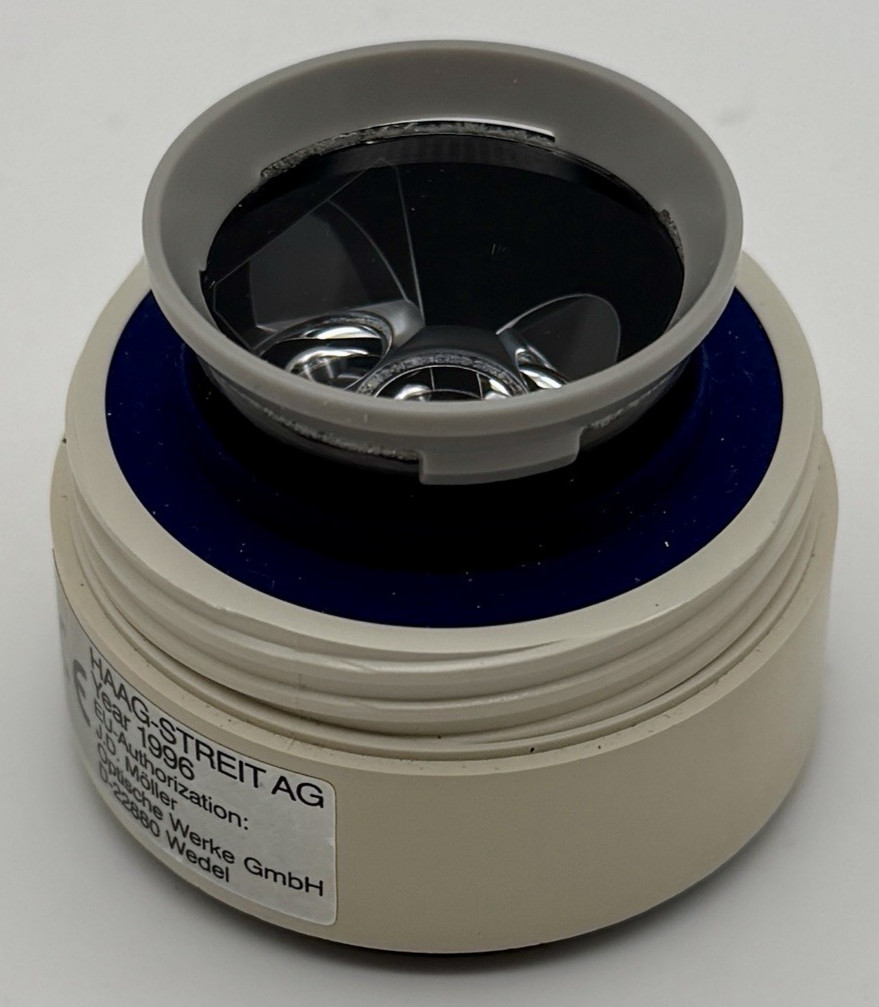 Haag-Streit AG Goldmann 903 Large 3-Mirror Lens, with case, Made in Switzerland.