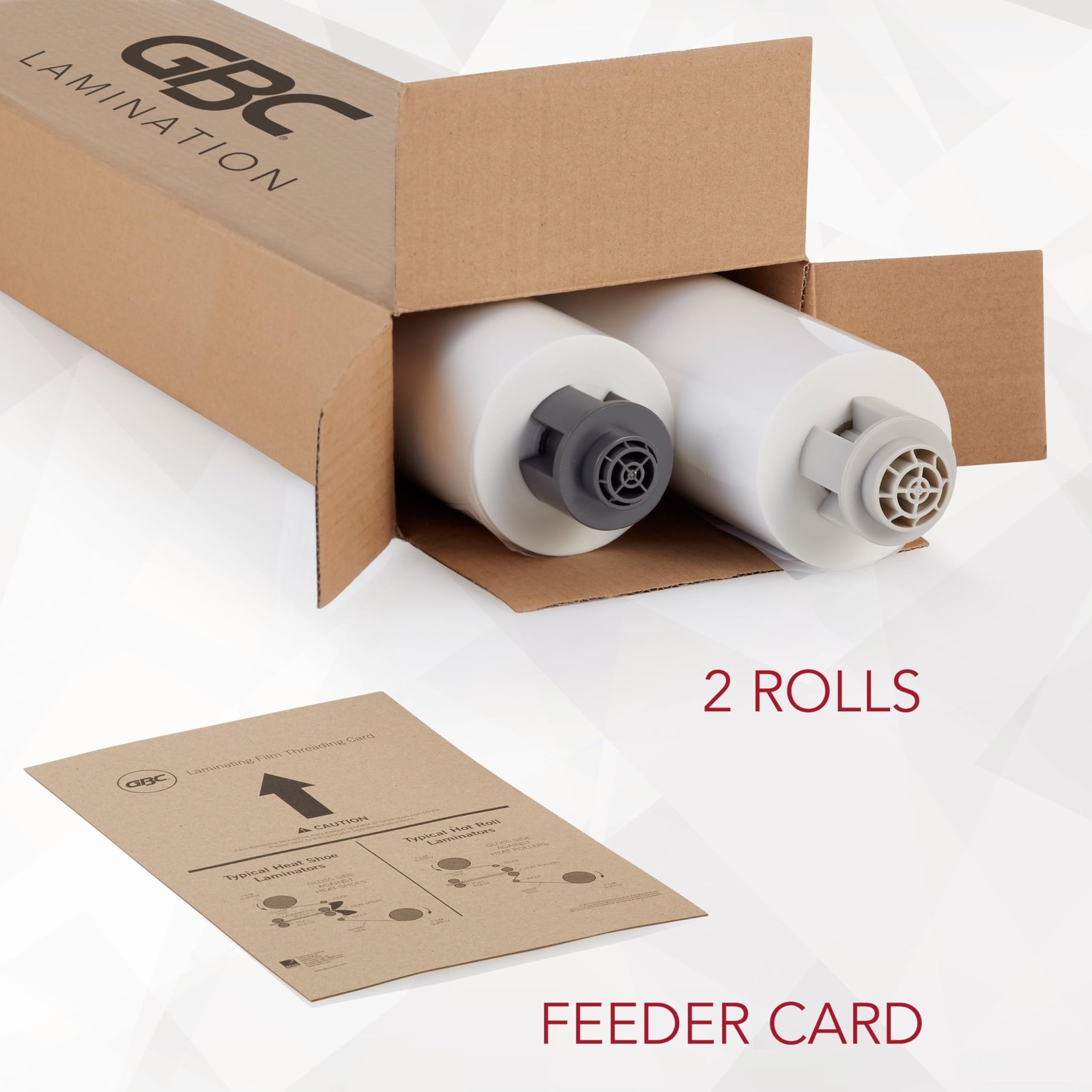 GBC Thermal Laminating Film, Rolls Ultima 65 EZLoad, Nap I, 1.5 mil, 25″ x 500′