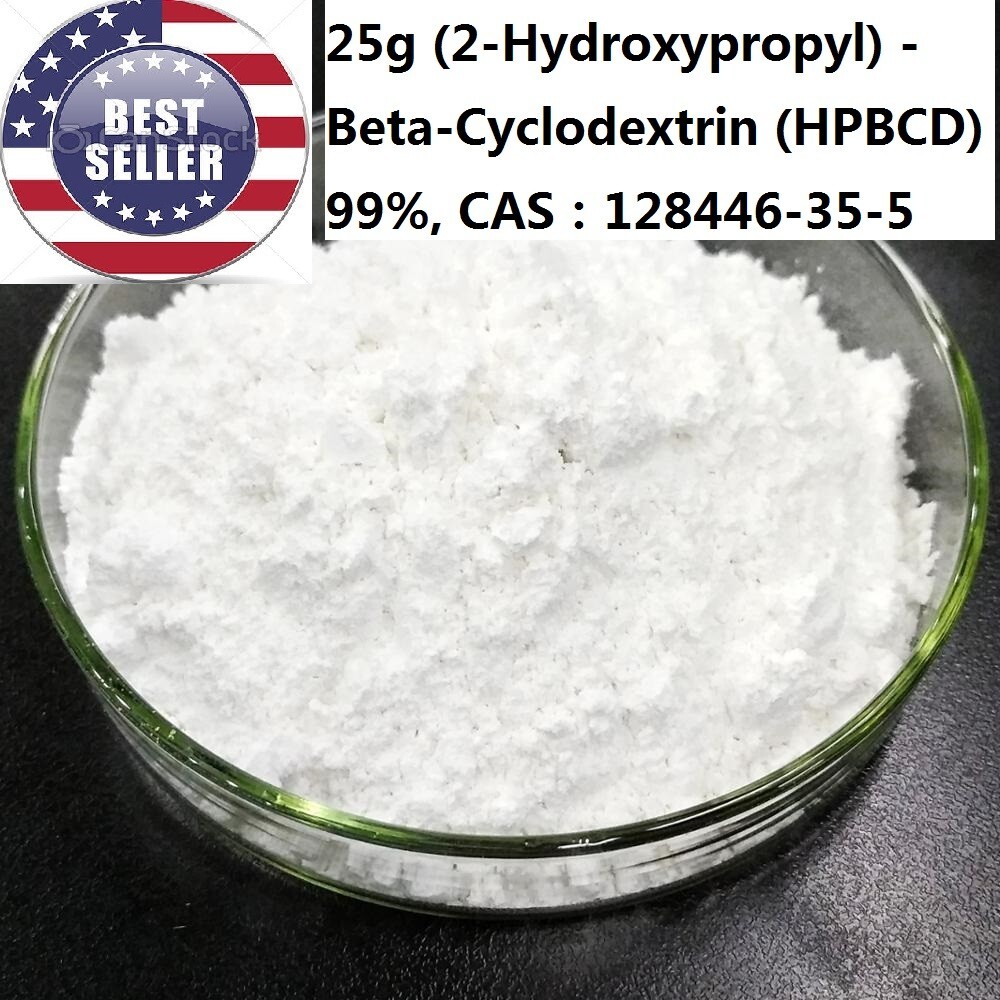 (2-Hydroxypropyl)-Beta-Cyclodextrin (HPBCD), 99.5% min., 25 grams
