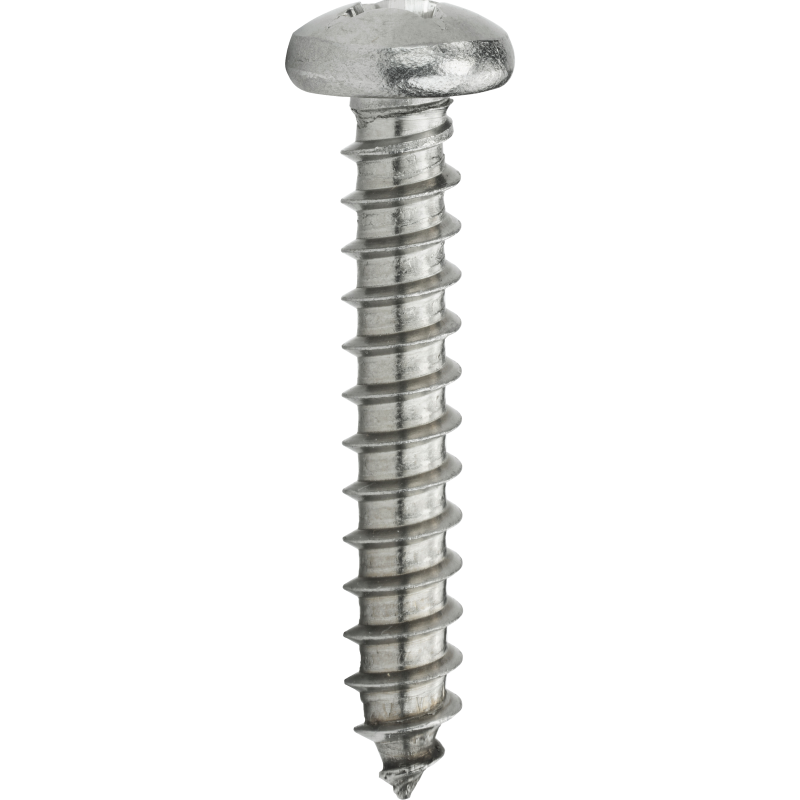 #12 Phillips Pan Head Sheet Metal Screws Self Tap Stainless Steel All Lengths