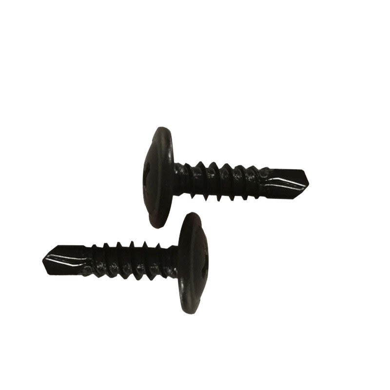 US 50-1000 pcs Black Phosphate ZT Wafer Head Self Tapping/Drilling Screws 1/2”