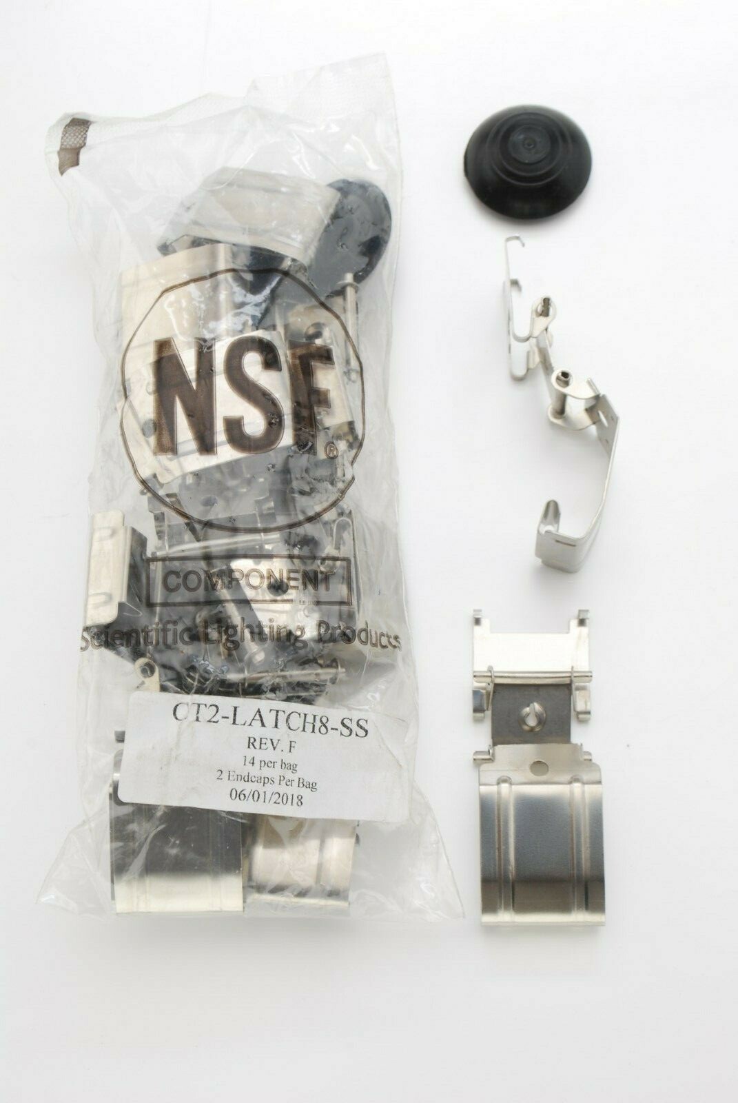 Scientific Lighting Products Citadel 2 Stainless Steel Latches CT2-LATCH8-SS