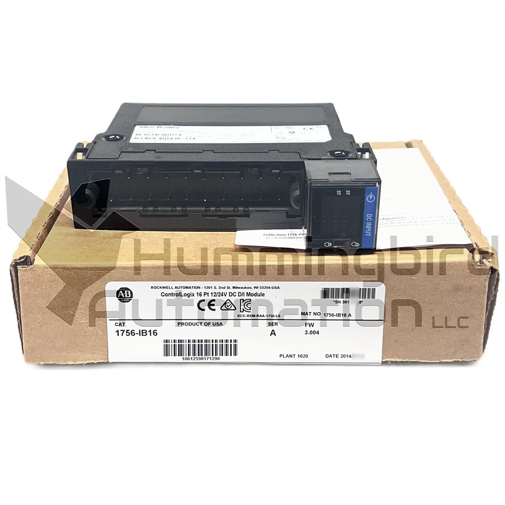 Allen Bradley 1756-IB16 /A ControlLogix 24VDC Input Surplus OPEN BOX *US SELLER*