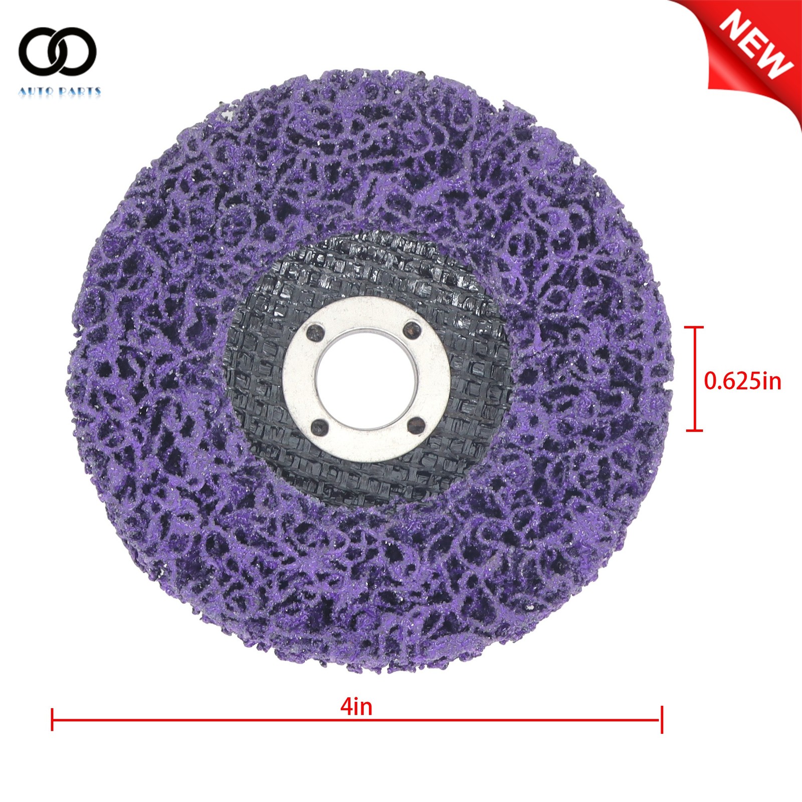 10Pack 4″ Purple And Blue Paint Stripping Discs for Angle Grinder Metal Rust