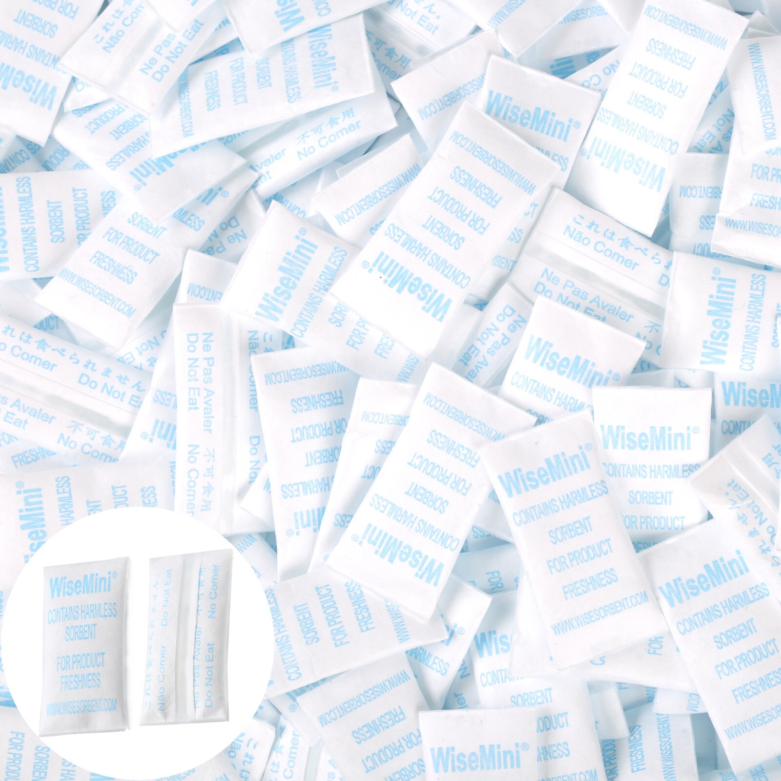 1 Gram 6000 Pack Silica Gel Packets Tyvek Dessicant Packets Food Grade