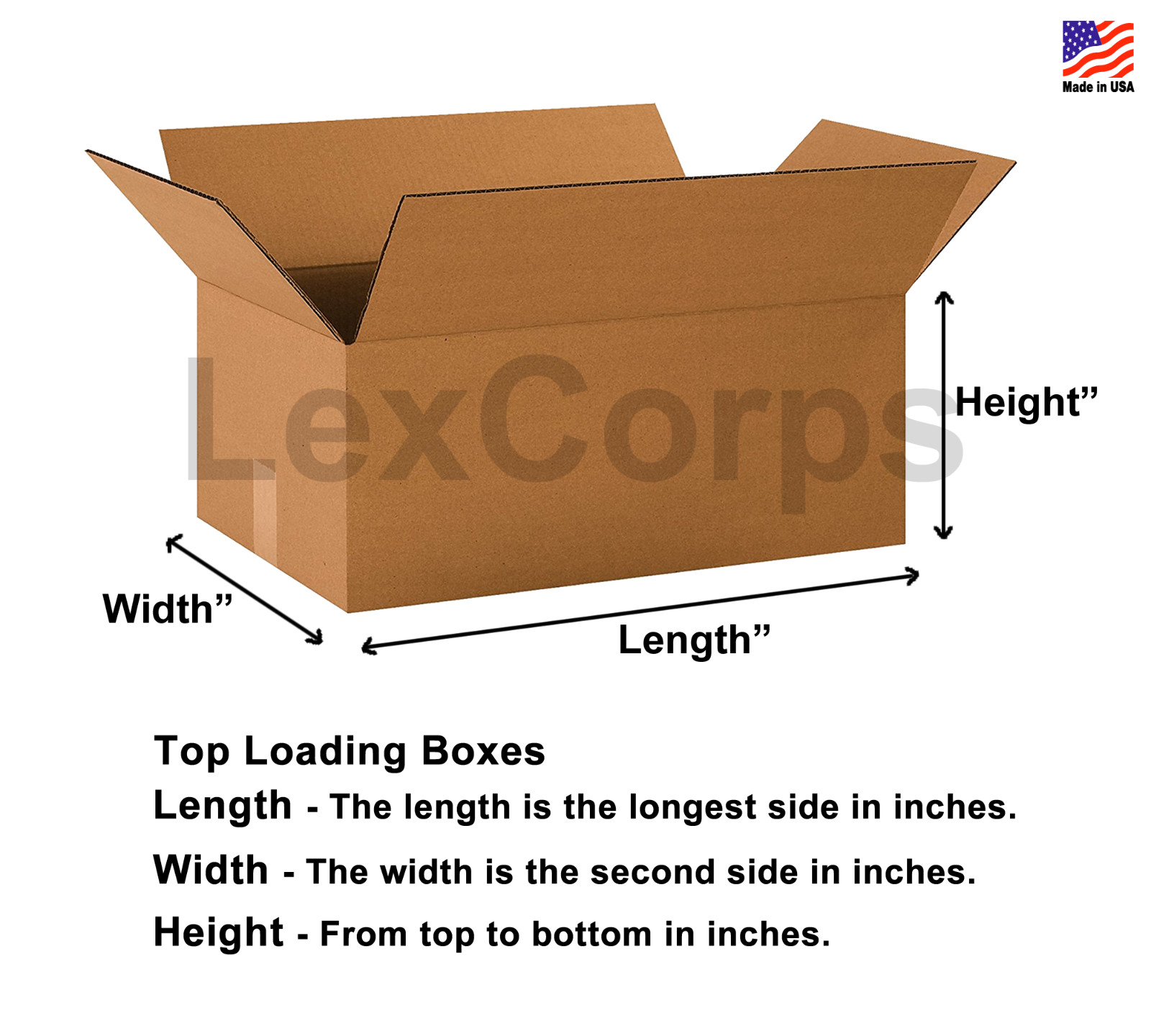 SHIPPING BOXES – Many Sizes Available