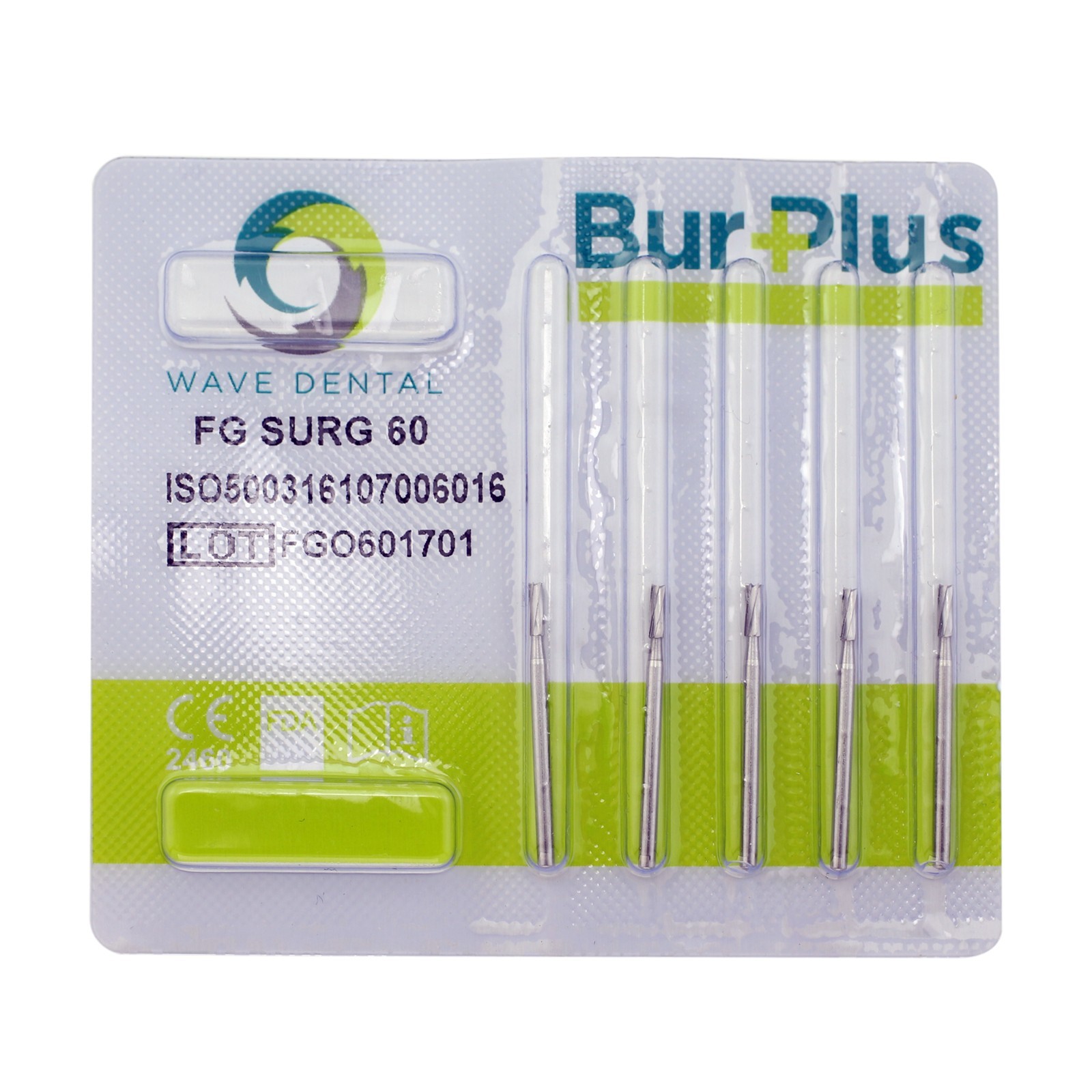 Wave Dental Surgical Burs Long FG Tungsten Carbides 25mm FG SURG FGOS FGSL