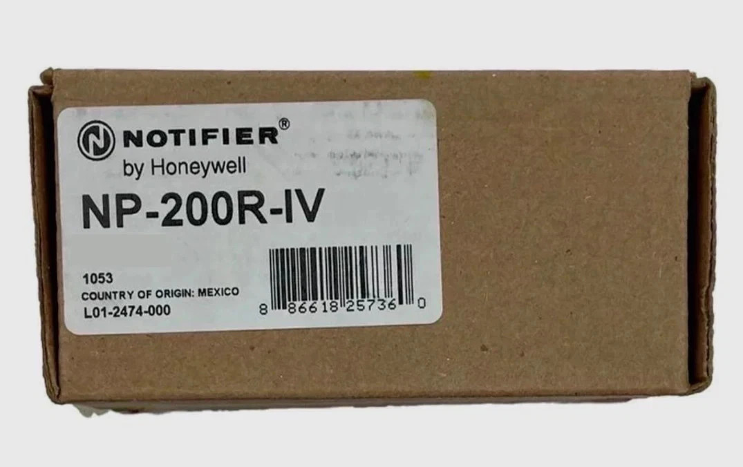Notifier NP-200R-IV Photoelectric Smoke Duct Detector Honeywell
