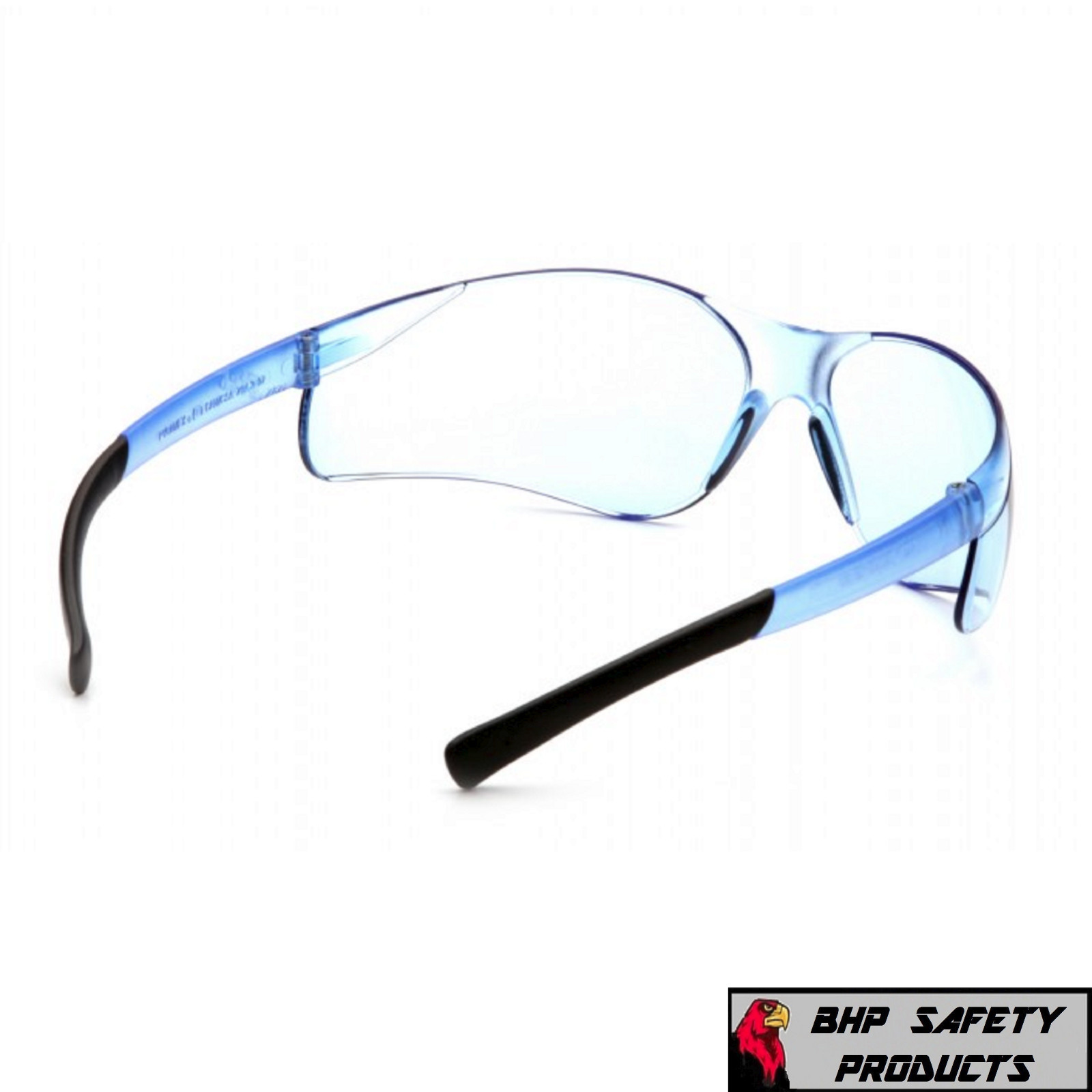(3 PR) PYRAMEX ZTEK SAFETY GLASSES INFINITY BLUE S2560S SPORT WORK EYEWEAR Z87+