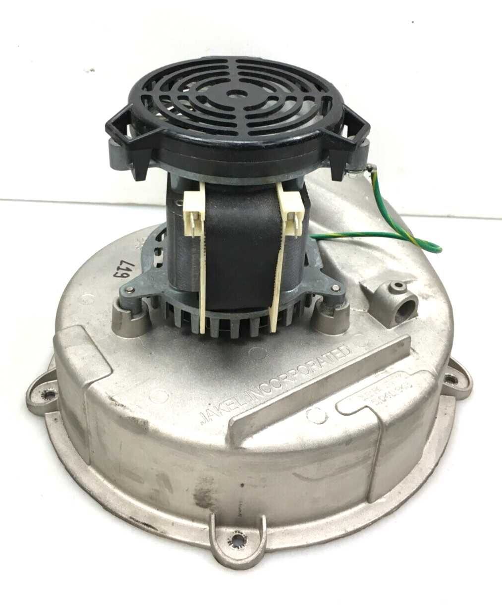 JAKEL J238-150-1533 Furnace Draft Inducer Motor 117847-00 120V used, tested #L19