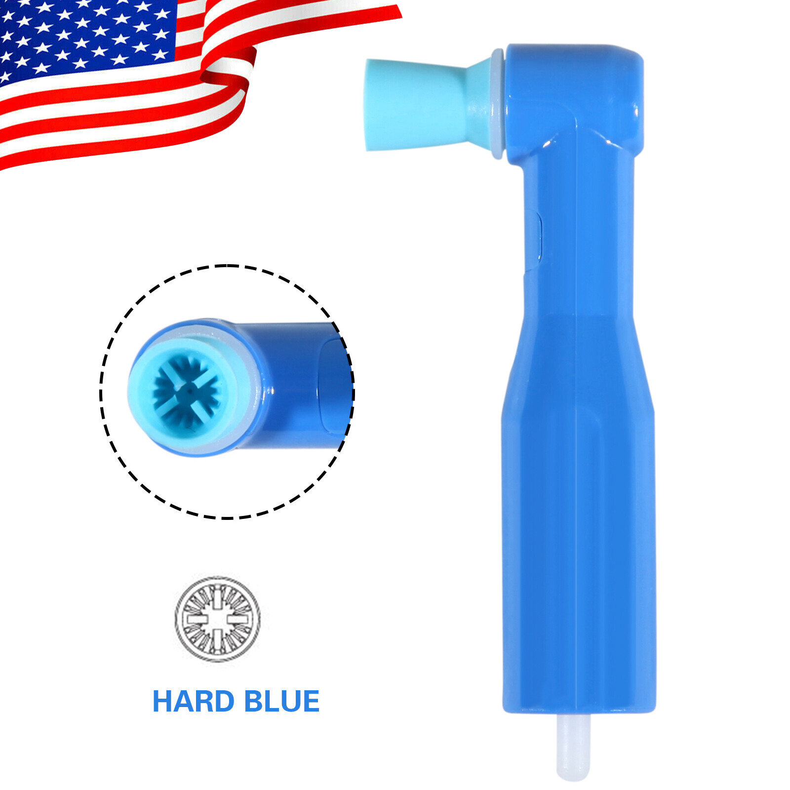 500 pcs Dental Disposable Prophy Angles Top Quality Money back guarantee! CE
